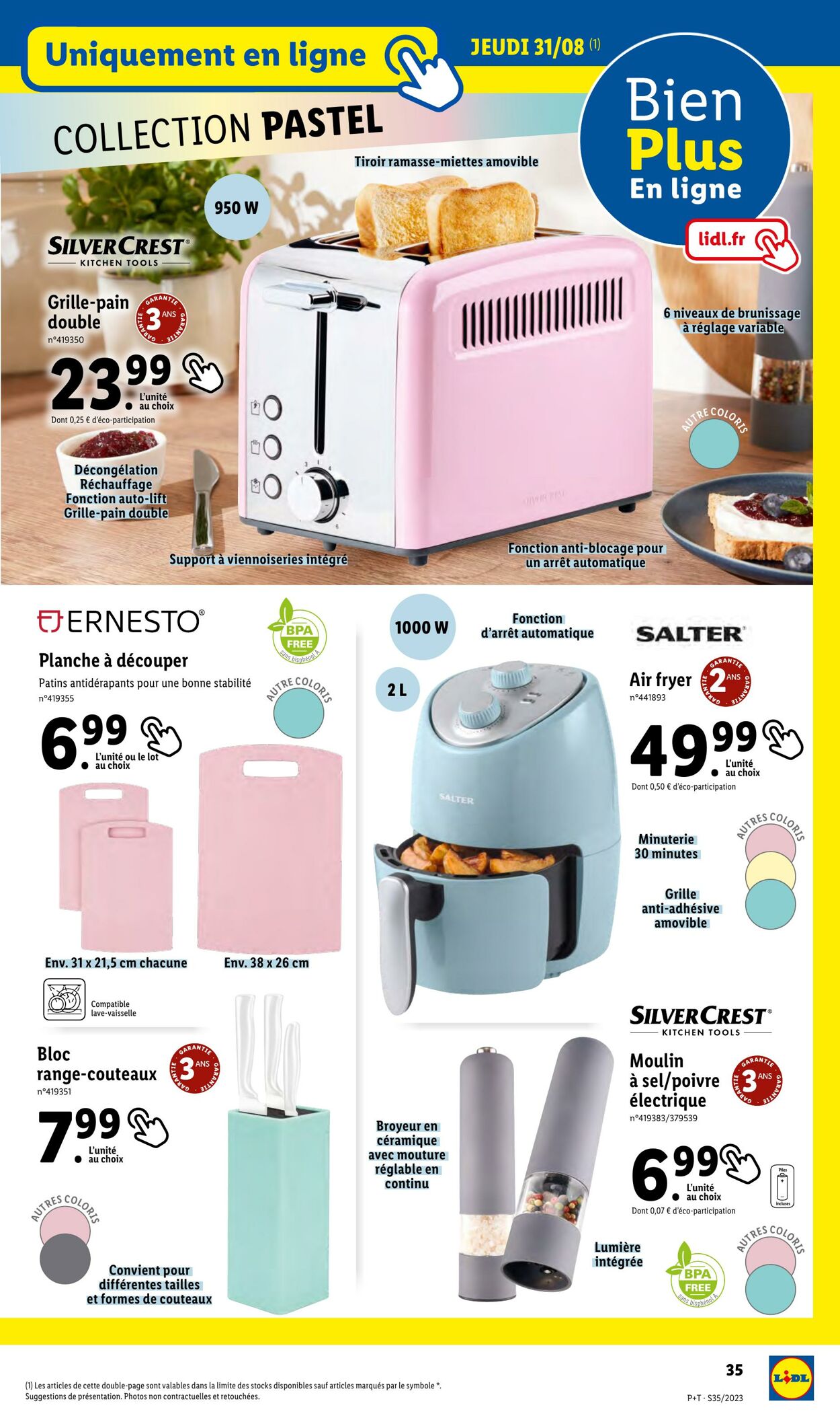 Catalogue Lidl 30.08.2023 - 05.09.2023