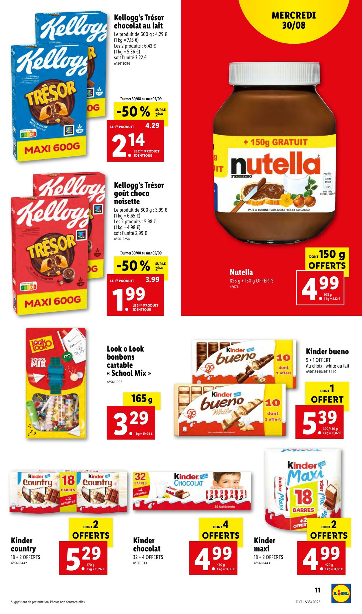 Catalogue Lidl 30.08.2023 - 05.09.2023