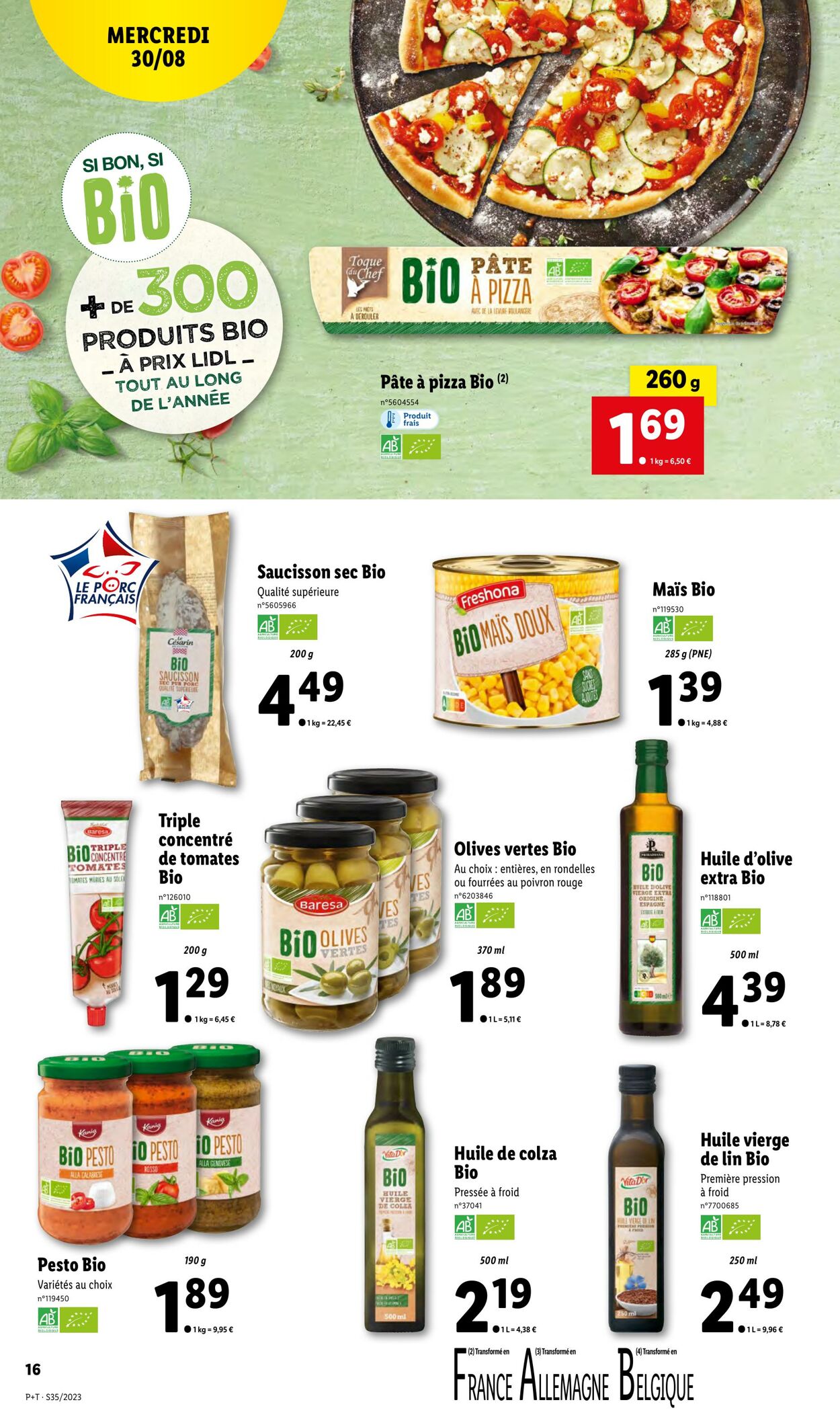 Catalogue Lidl 30.08.2023 - 05.09.2023