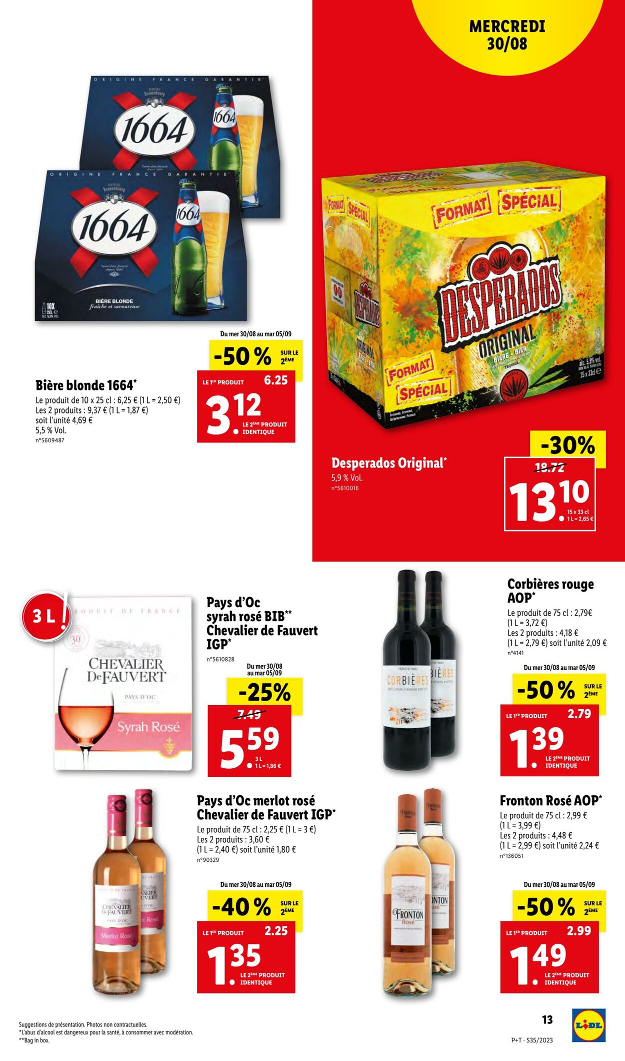 Catalogue Lidl 30.08.2023 - 05.09.2023