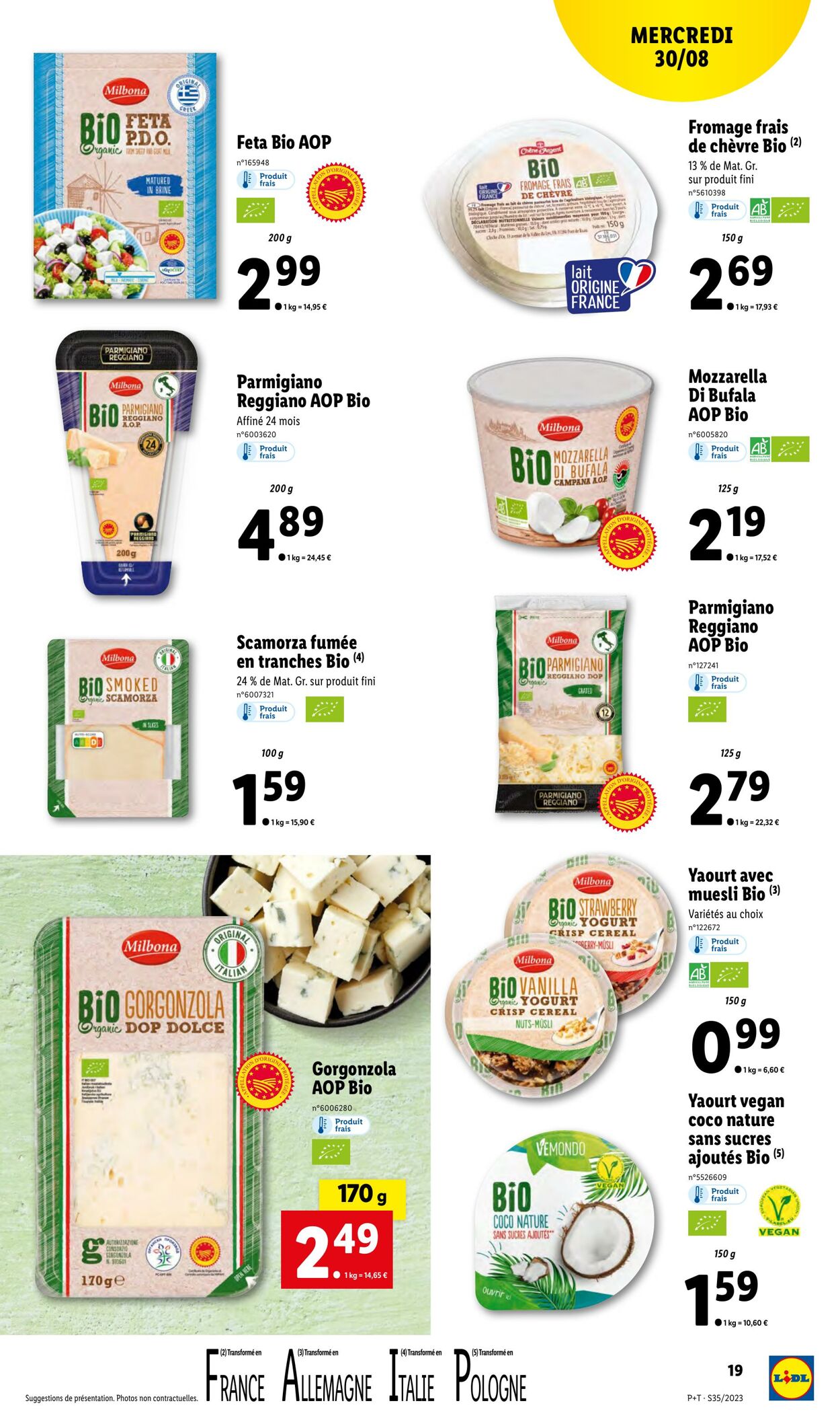 Catalogue Lidl 30.08.2023 - 05.09.2023