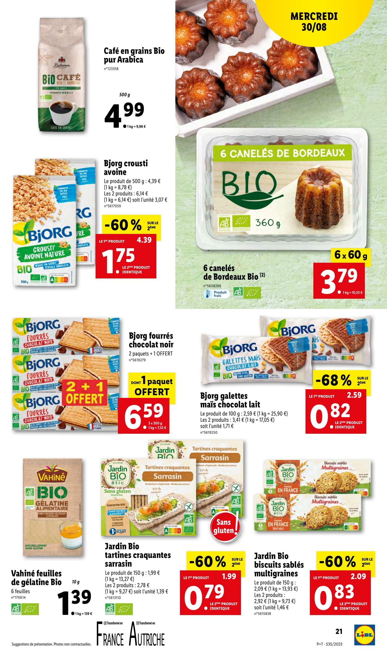 Catalogue Lidl 30.08.2023 - 05.09.2023