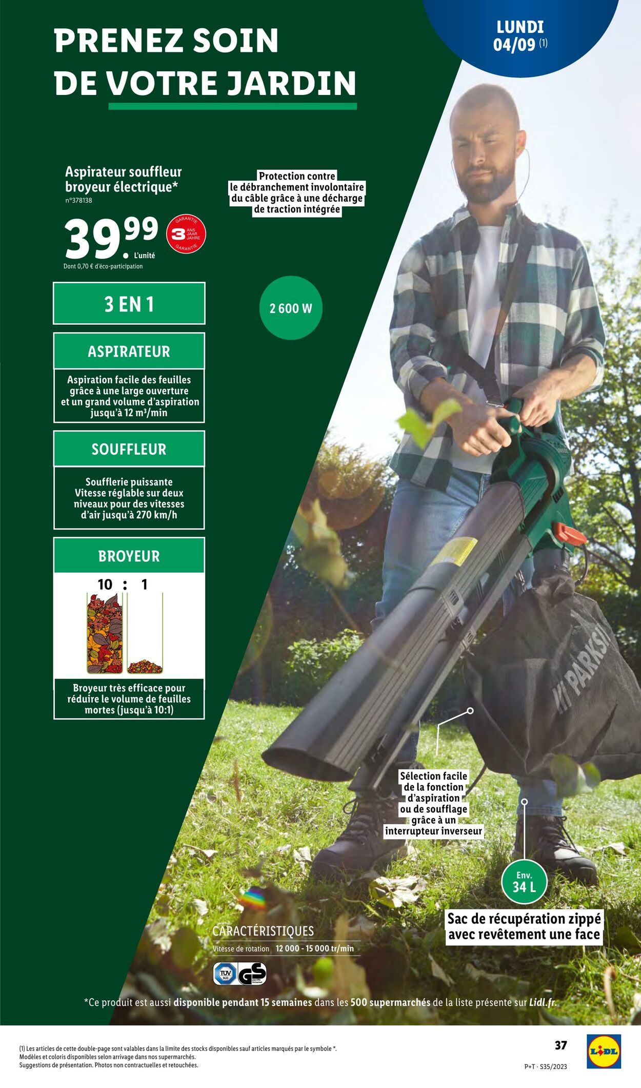 Catalogue Lidl 30.08.2023 - 05.09.2023