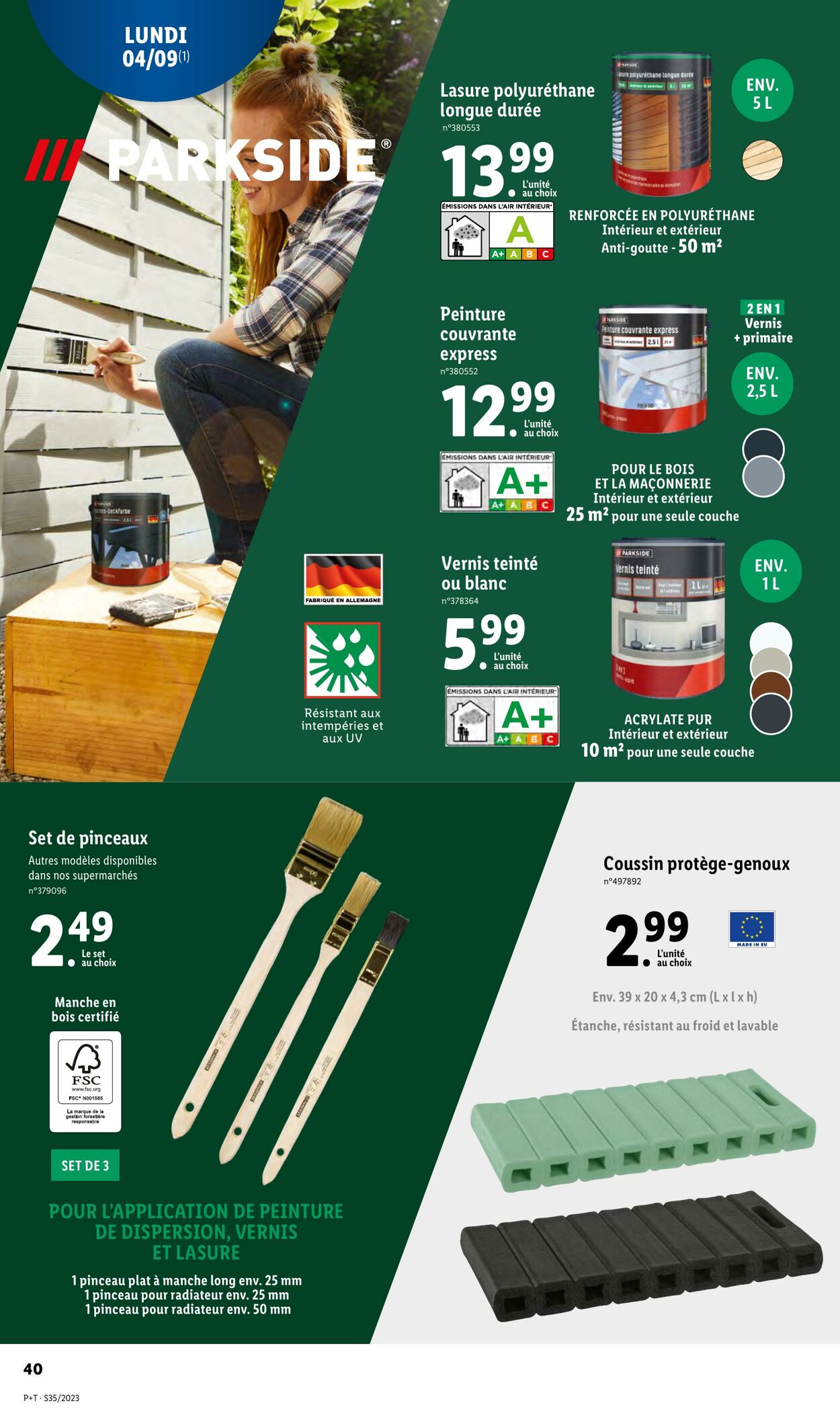 Catalogue Lidl 30.08.2023 - 05.09.2023