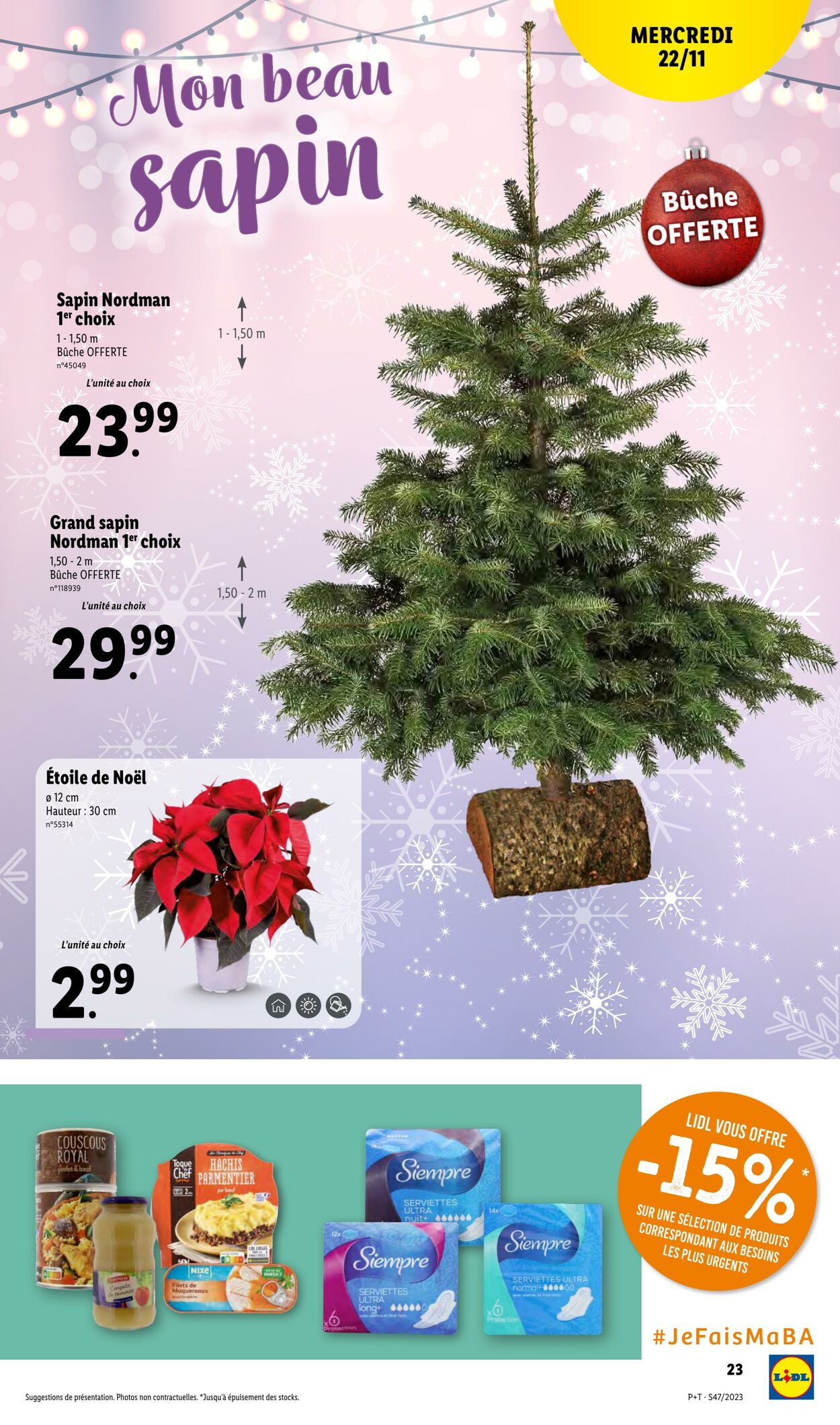 Catalogue Lidl 22.11.2023 - 28.11.2023