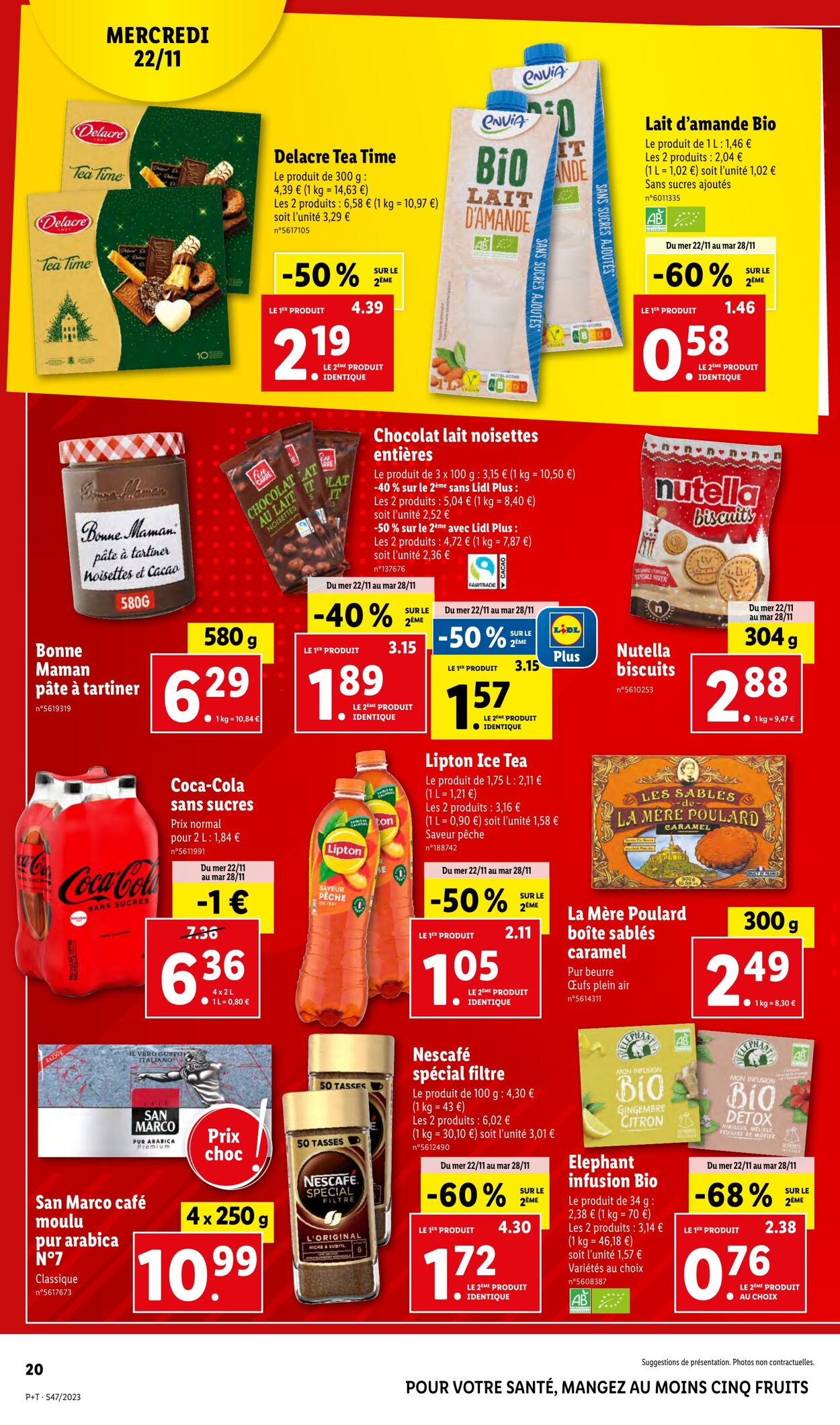 Catalogue Lidl 22.11.2023 - 28.11.2023