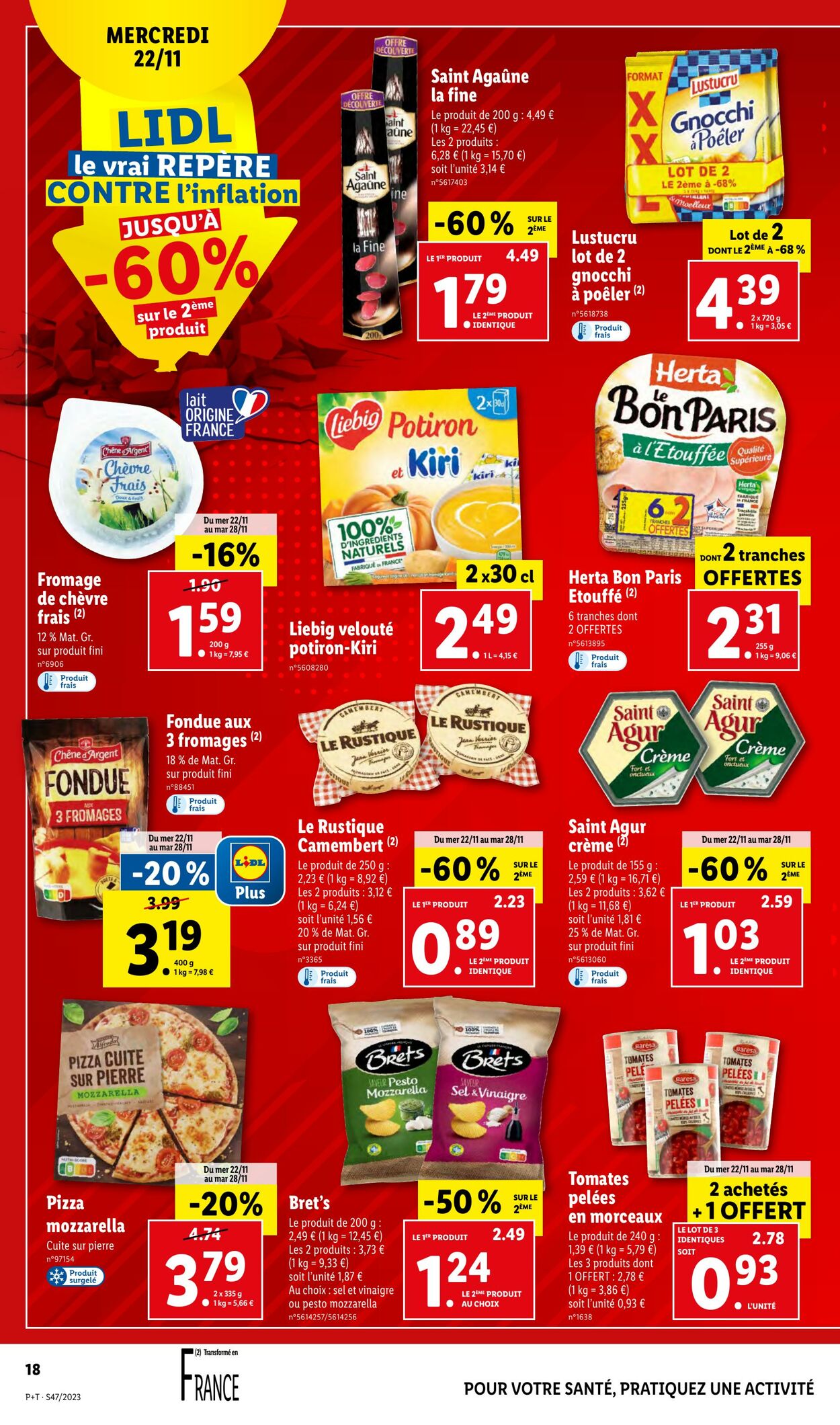 Catalogue Lidl 22.11.2023 - 28.11.2023