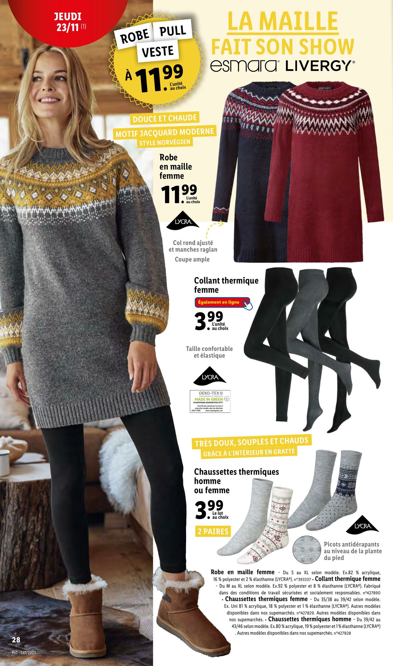 Catalogue Lidl 22.11.2023 - 28.11.2023