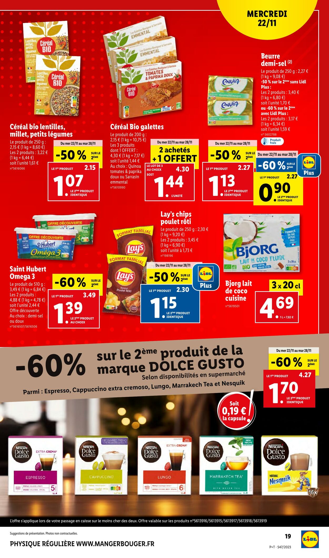 Catalogue Lidl 22.11.2023 - 28.11.2023