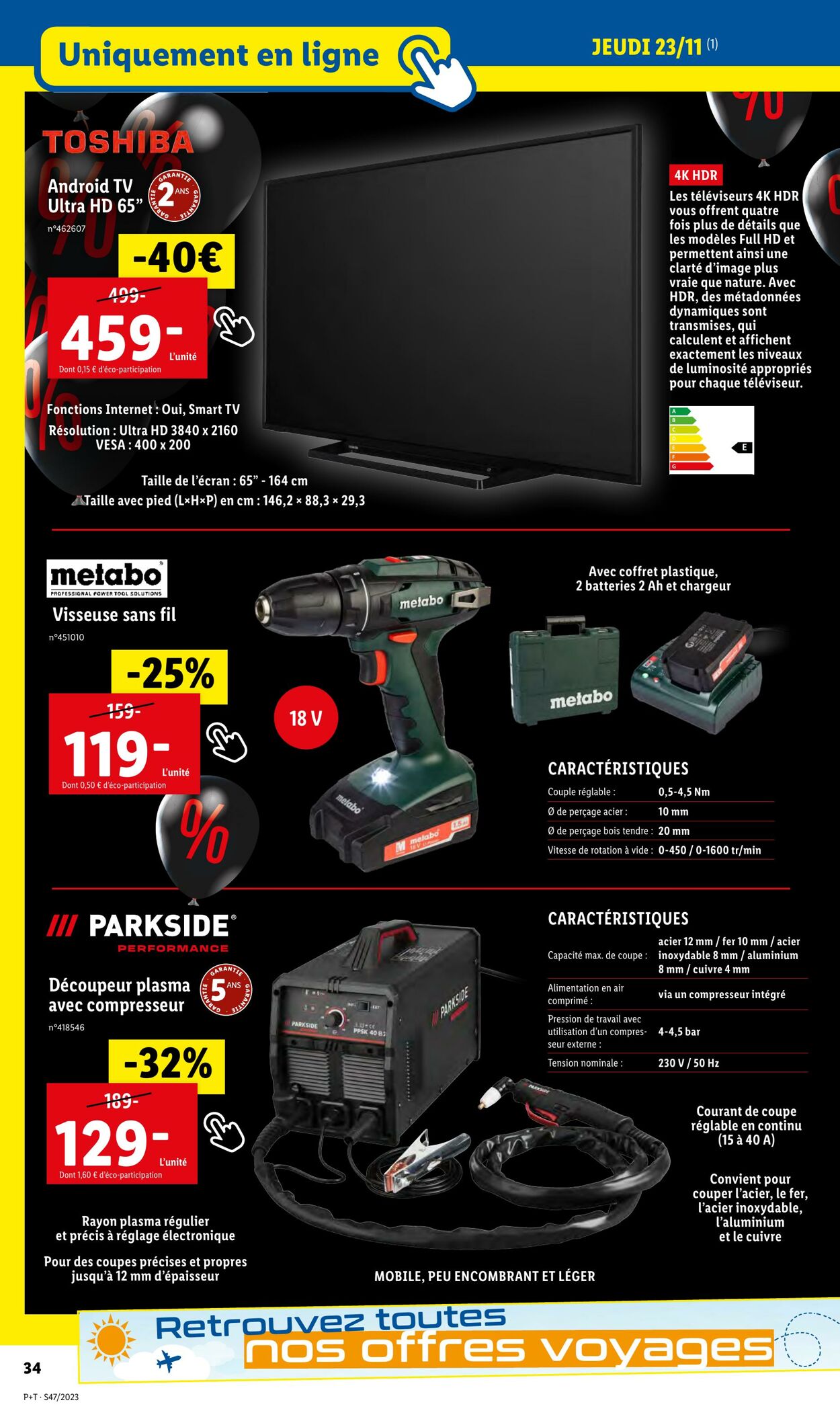 Catalogue Lidl 22.11.2023 - 28.11.2023