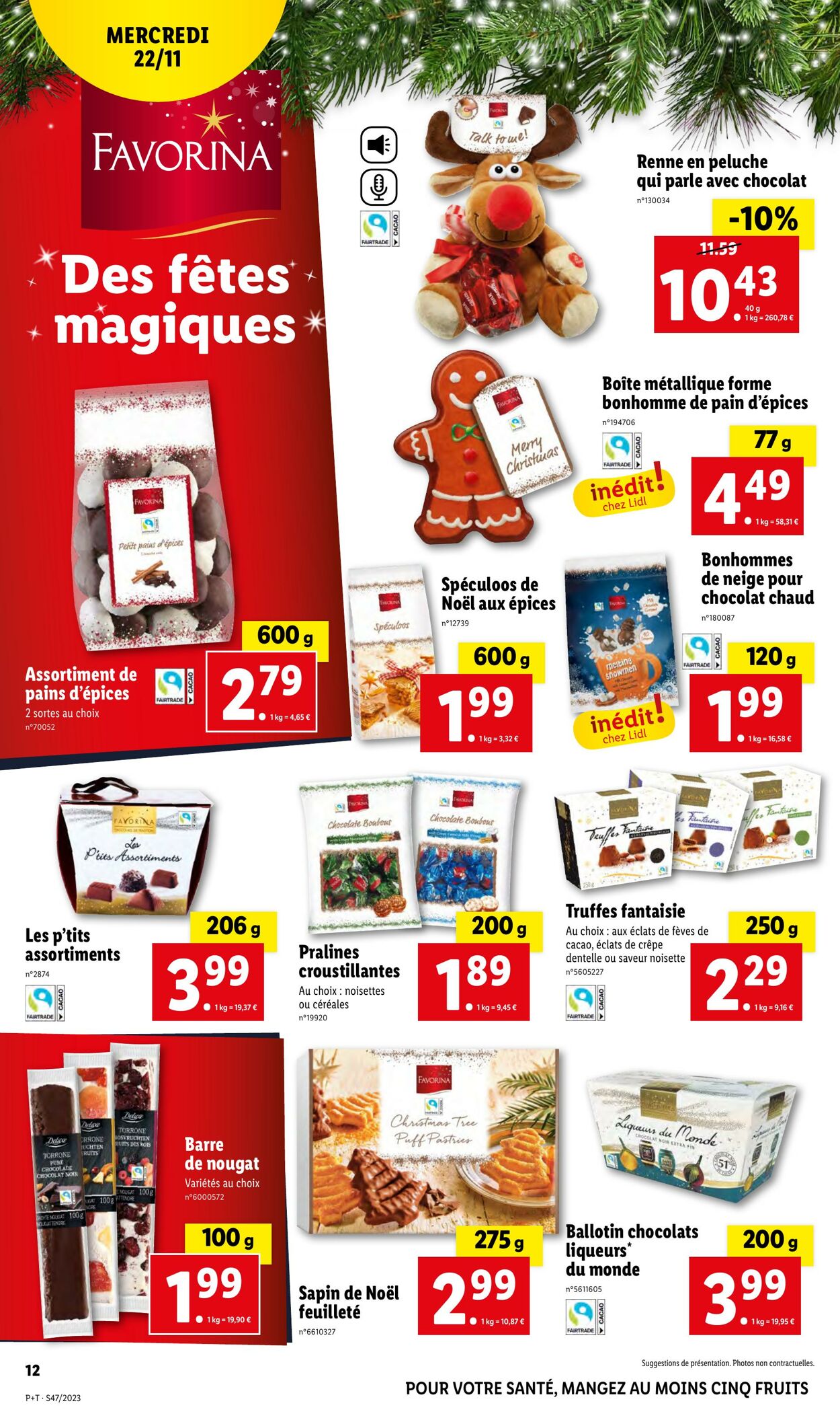 Catalogue Lidl 22.11.2023 - 28.11.2023