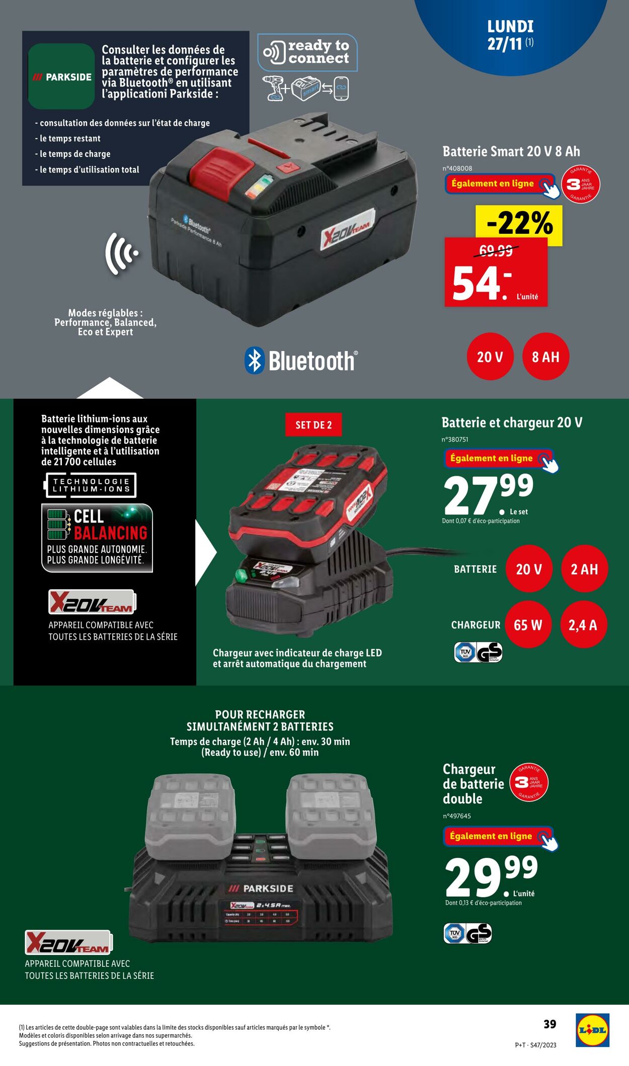 Catalogue Lidl 22.11.2023 - 28.11.2023