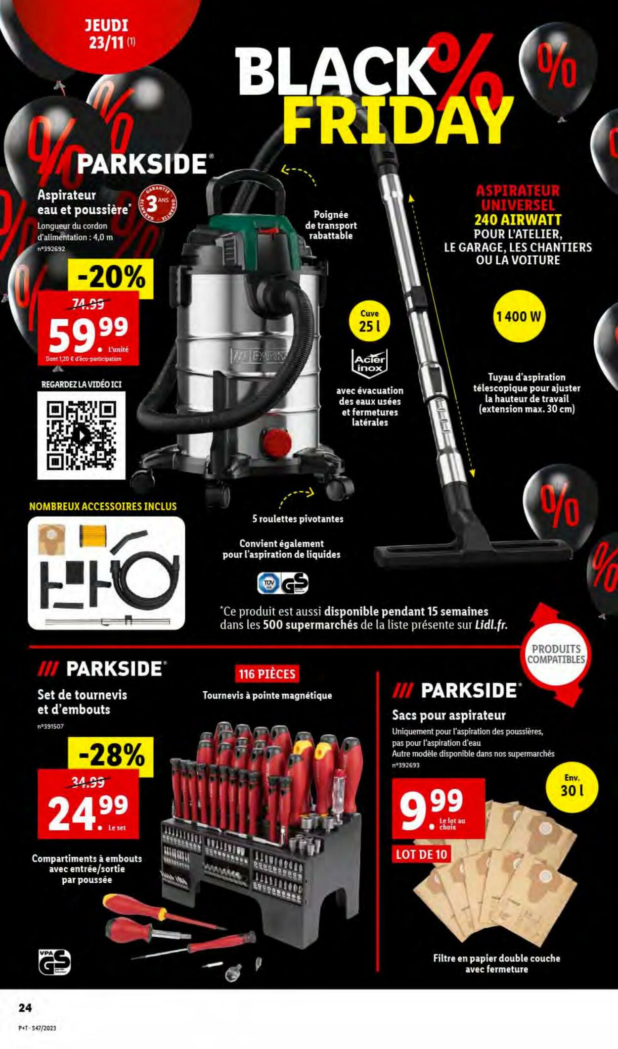 Catalogue Lidl 22.11.2023 - 28.11.2023