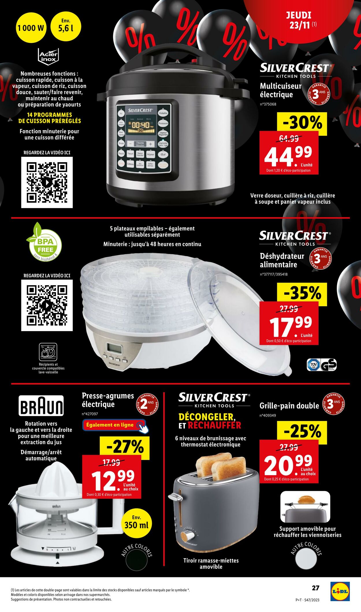 Catalogue Lidl 22.11.2023 - 28.11.2023