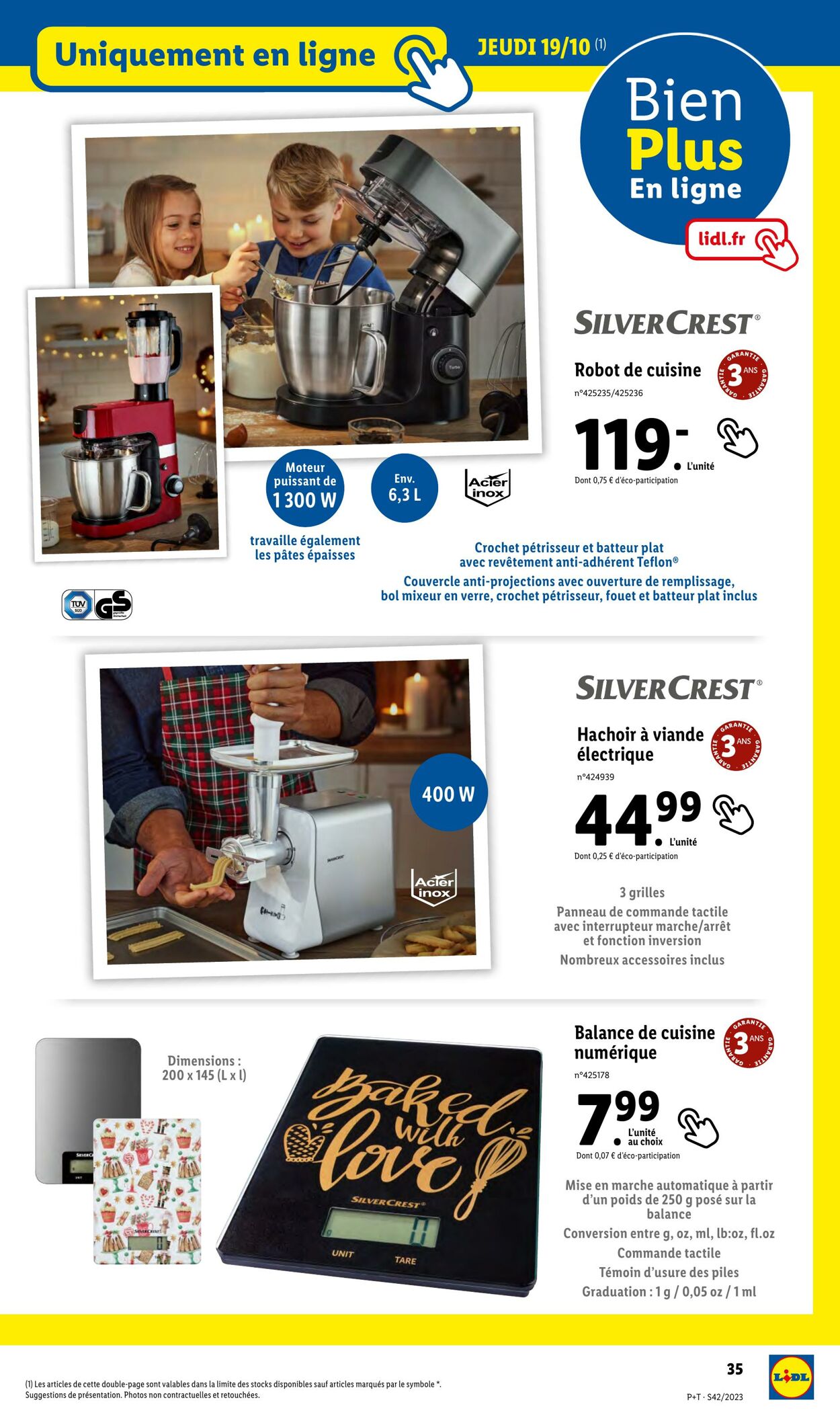 Catalogue Lidl 18.10.2023 - 24.10.2023