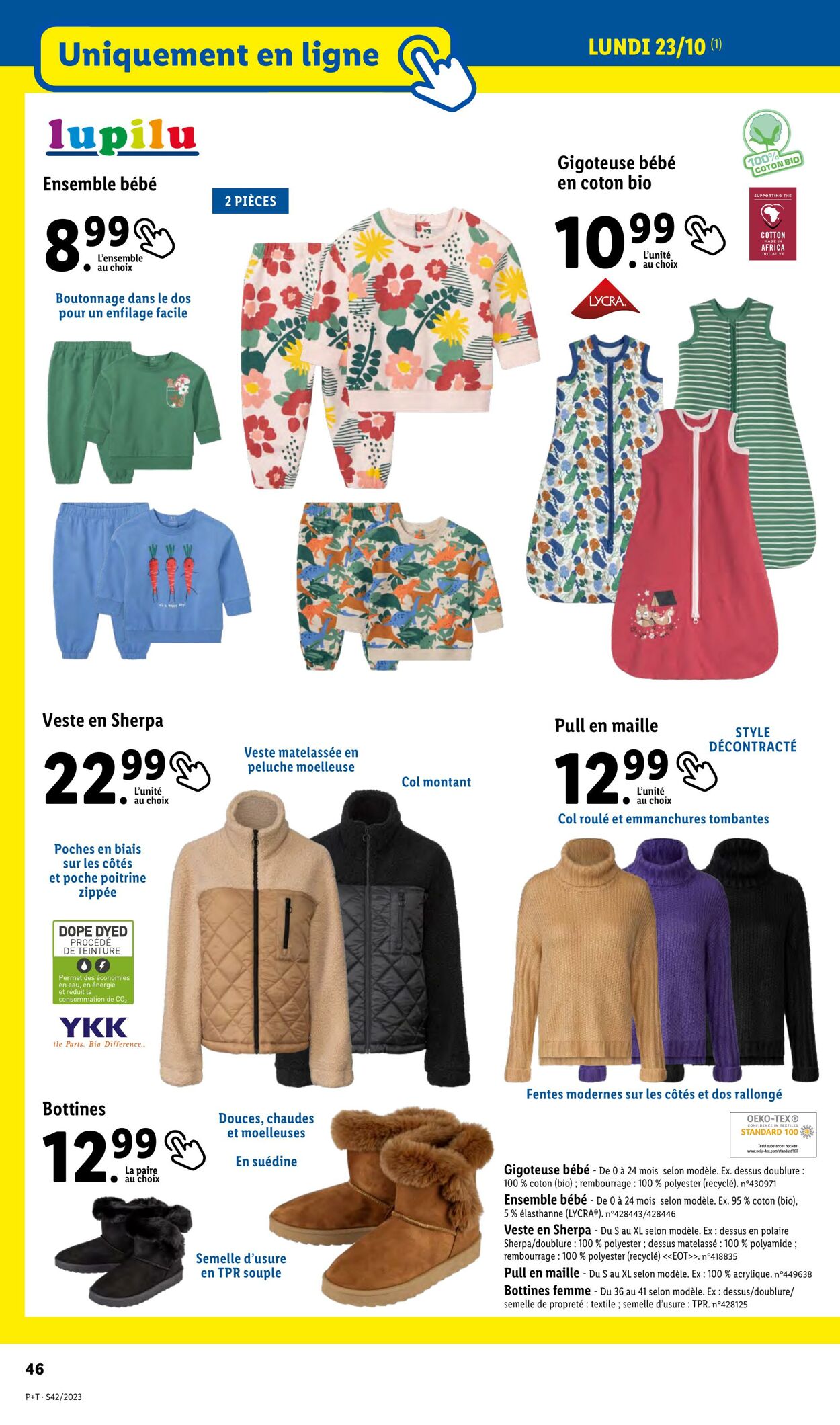 Catalogue Lidl 18.10.2023 - 24.10.2023