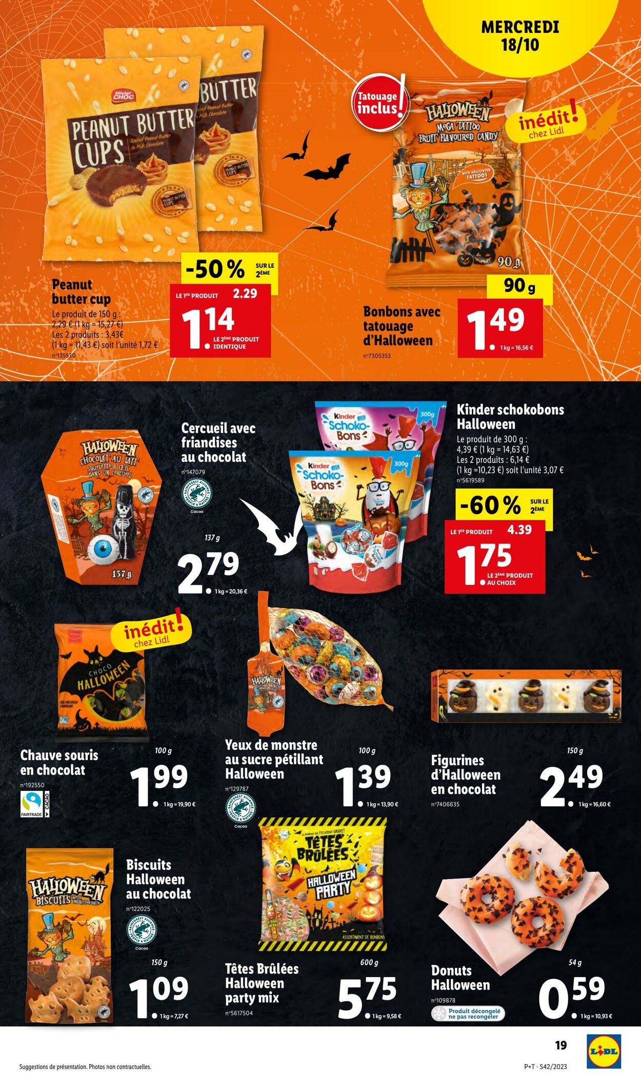 Catalogue Lidl 18.10.2023 - 24.10.2023