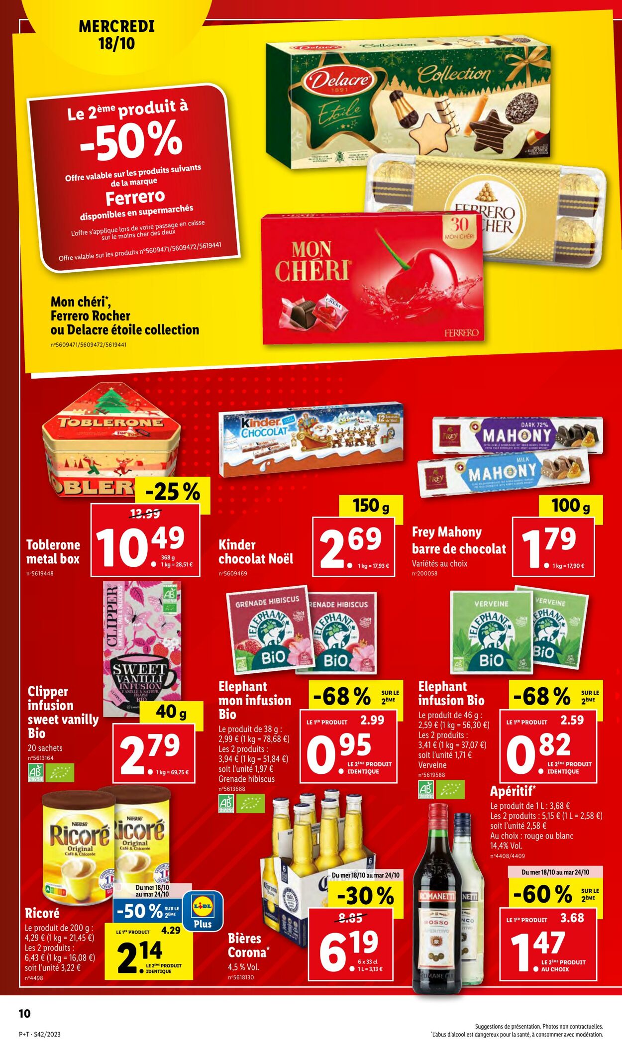 Catalogue Lidl 18.10.2023 - 24.10.2023