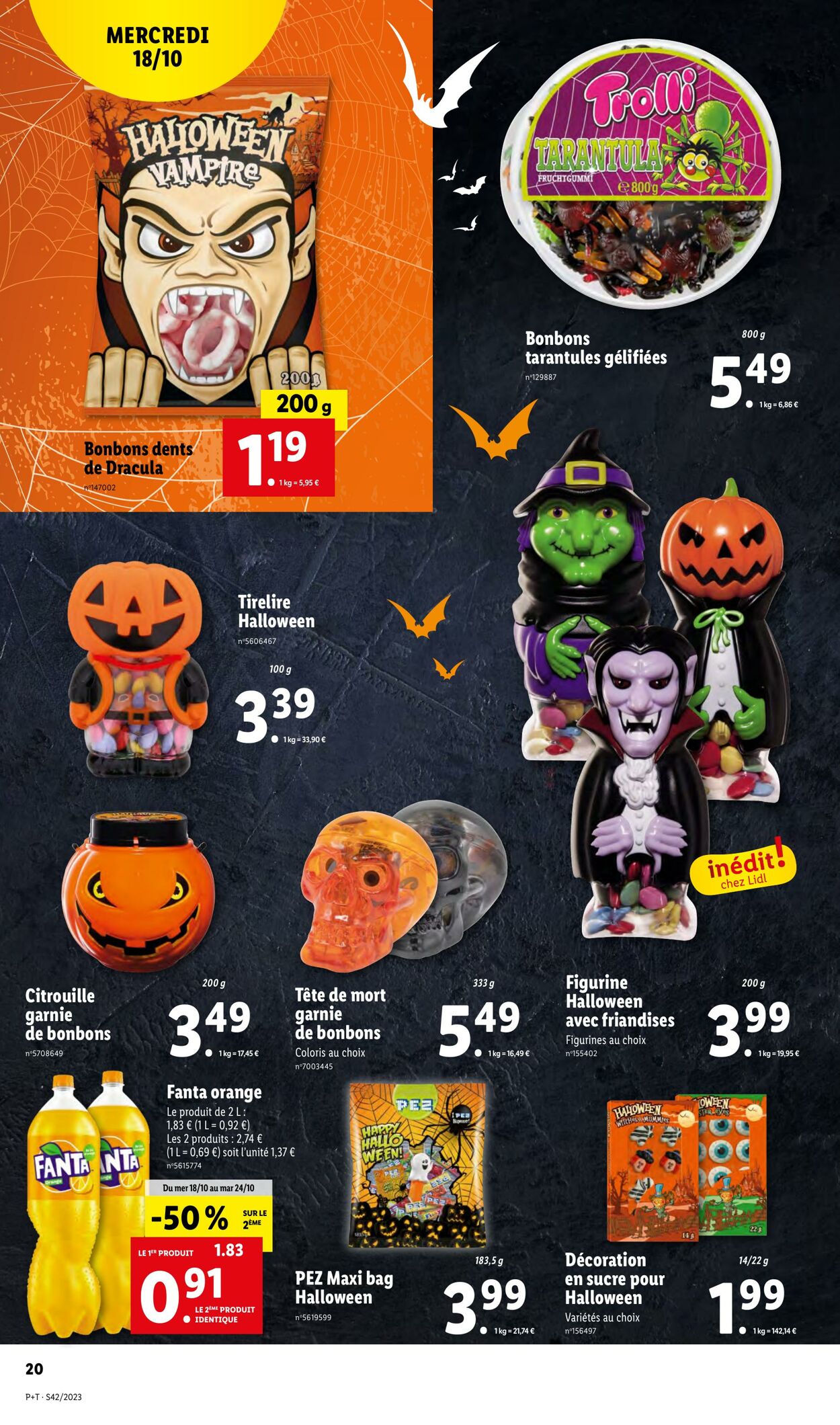 Catalogue Lidl 18.10.2023 - 24.10.2023