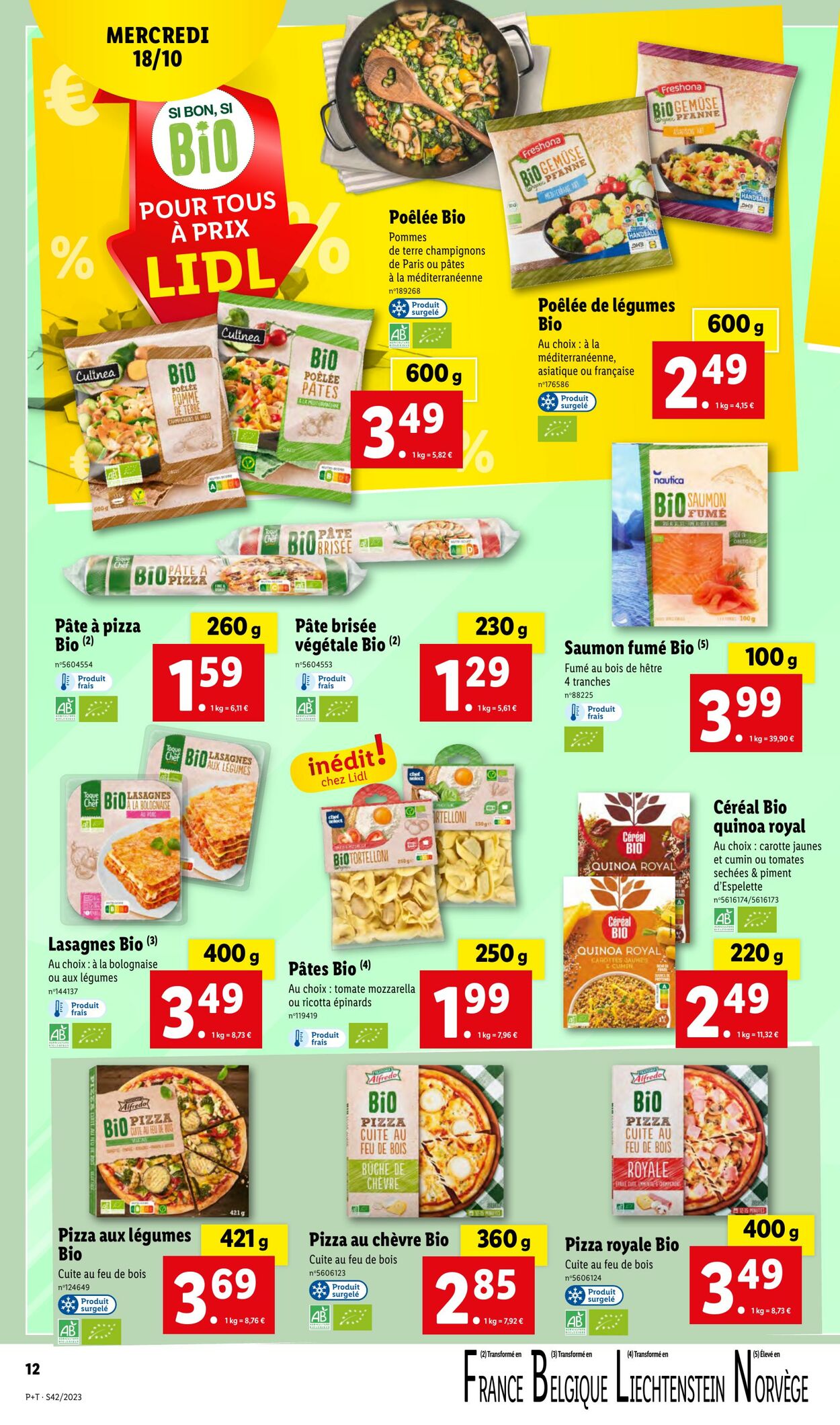 Catalogue Lidl 18.10.2023 - 24.10.2023