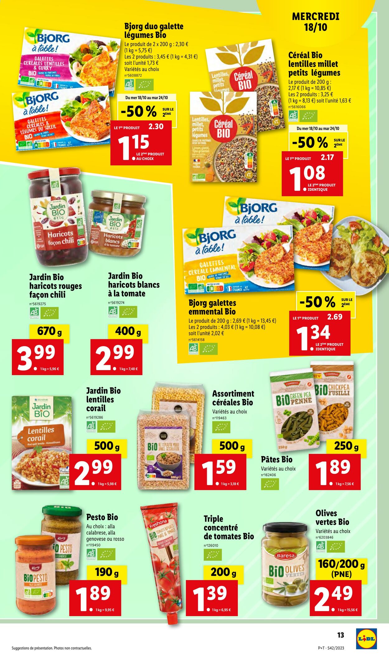 Catalogue Lidl 18.10.2023 - 24.10.2023