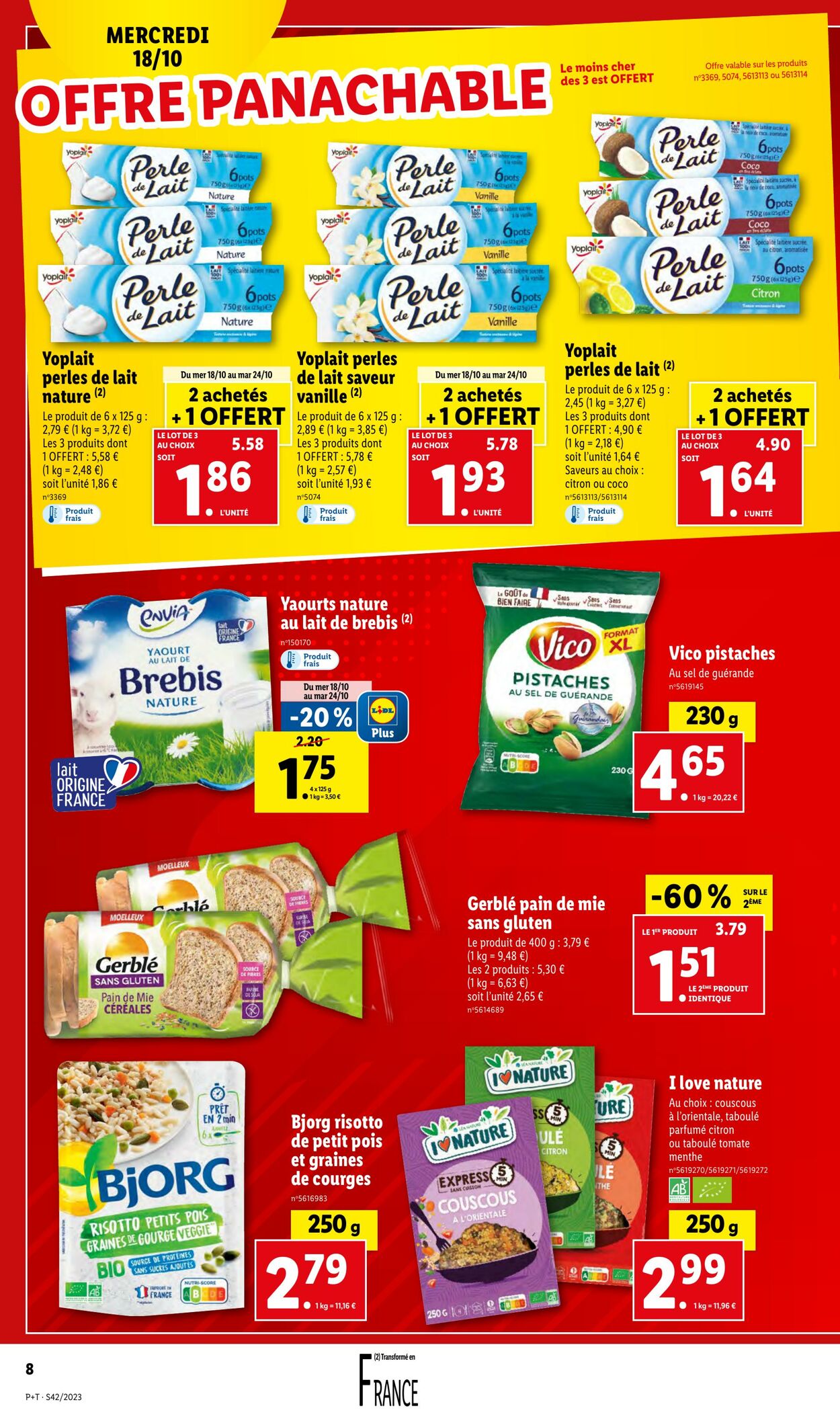 Catalogue Lidl 18.10.2023 - 24.10.2023