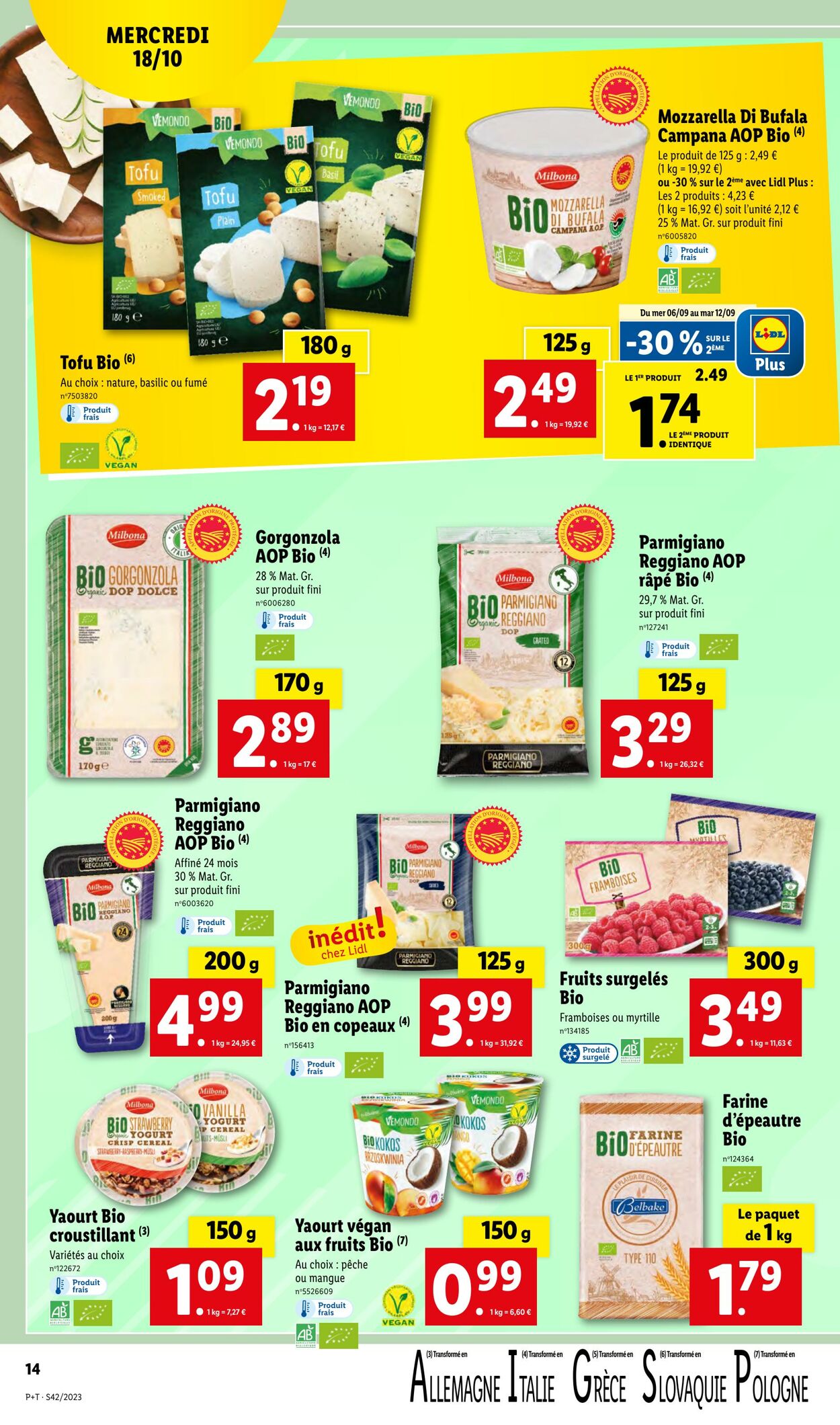 Catalogue Lidl 18.10.2023 - 24.10.2023