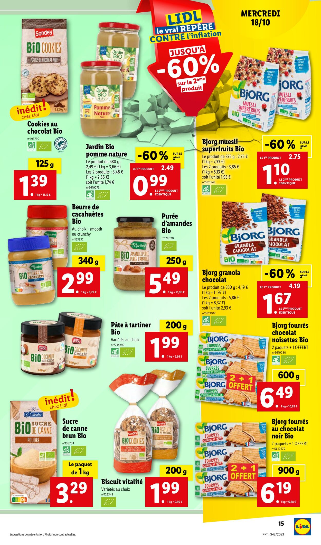 Catalogue Lidl 18.10.2023 - 24.10.2023