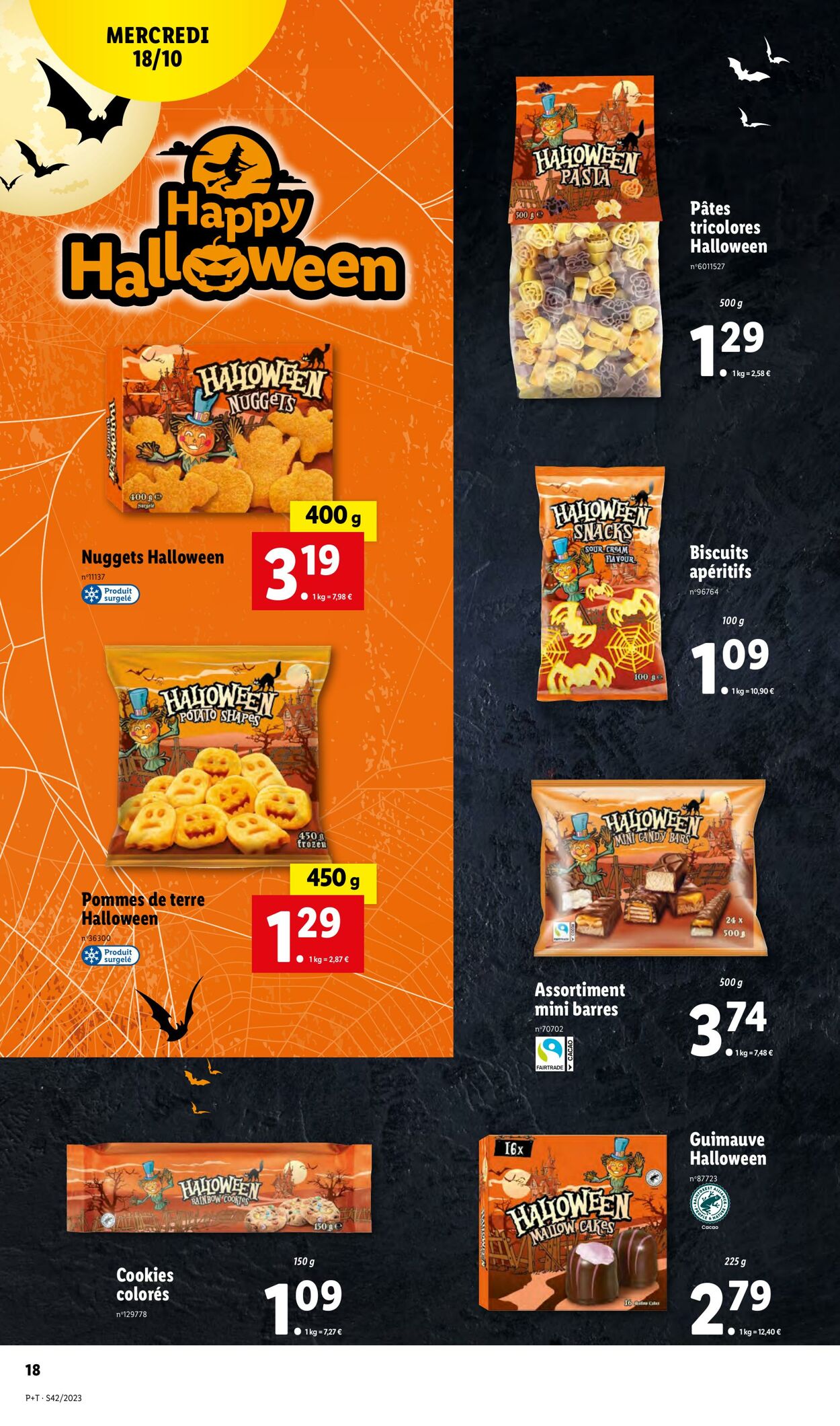 Catalogue Lidl 18.10.2023 - 24.10.2023