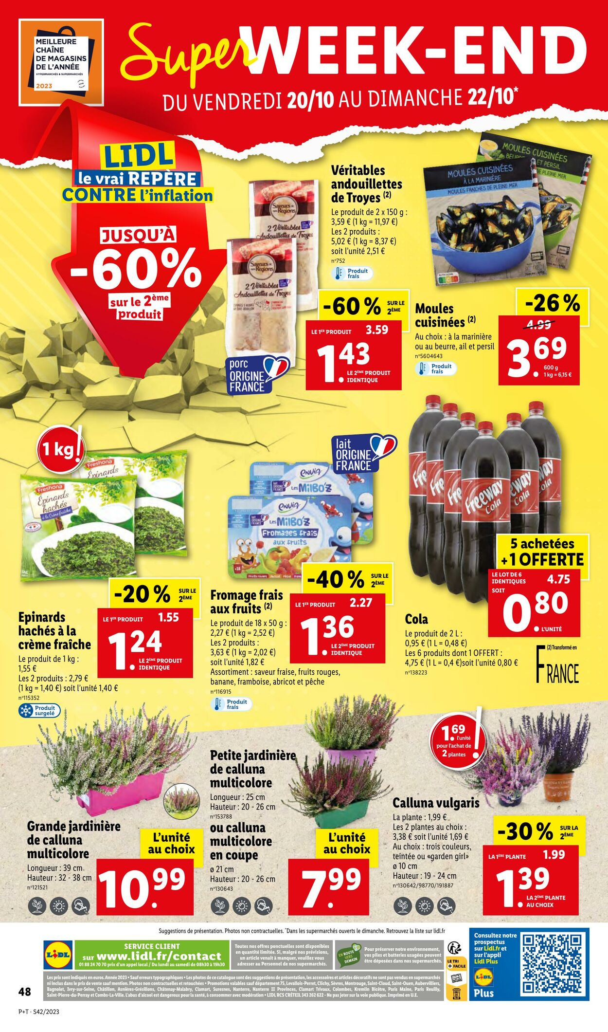 Catalogue Lidl 18.10.2023 - 24.10.2023