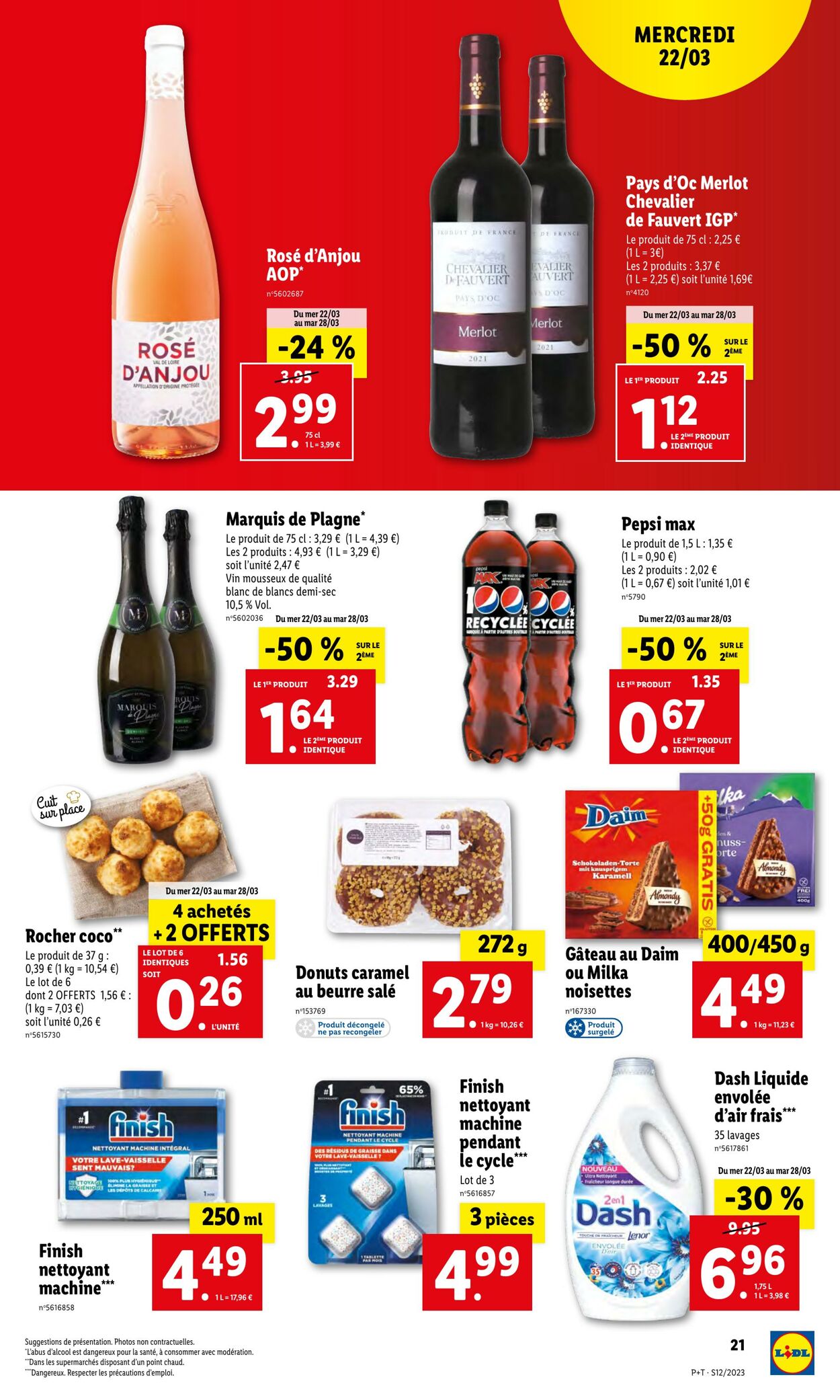 Catalogue Lidl 22.03.2023 - 28.03.2023