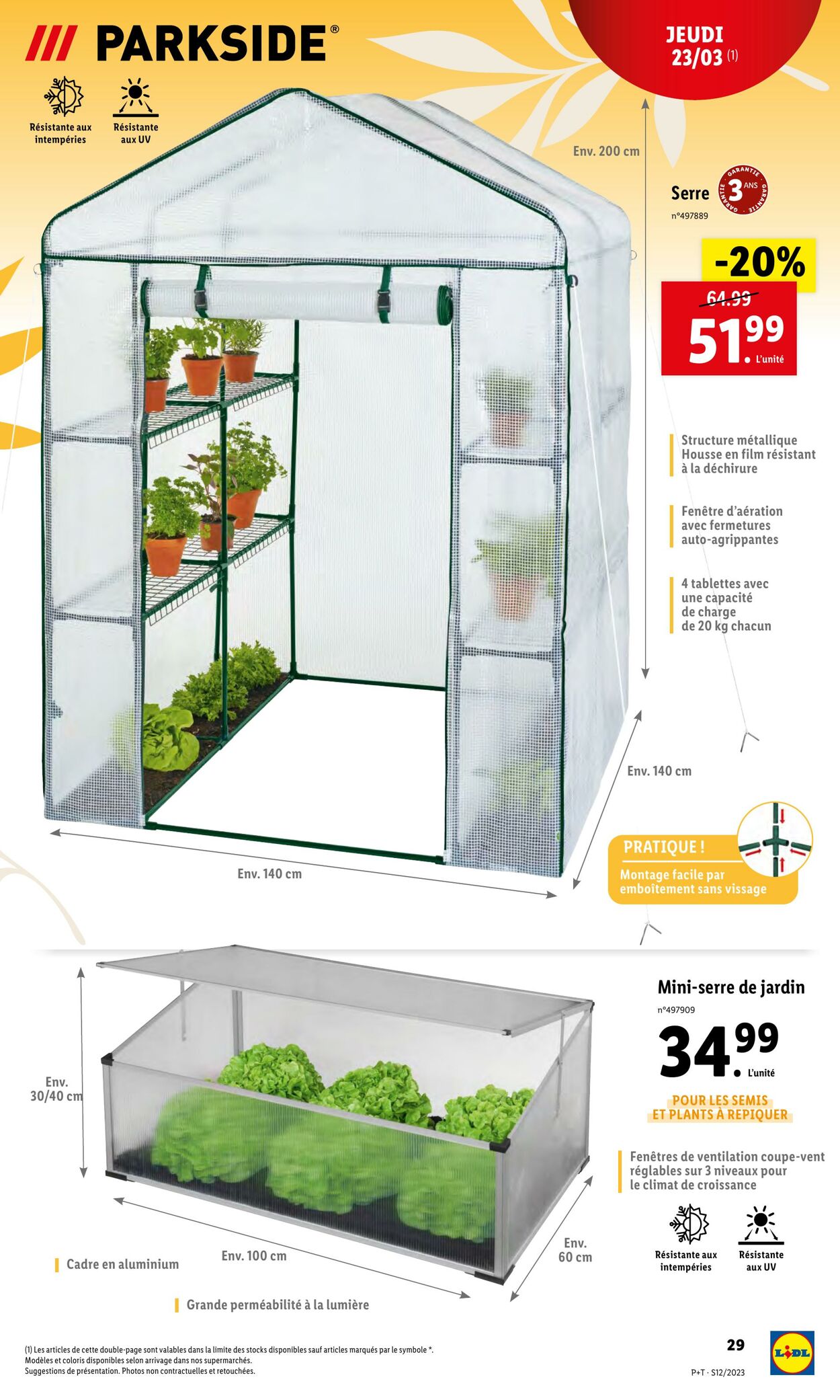 Catalogue Lidl 22.03.2023 - 28.03.2023