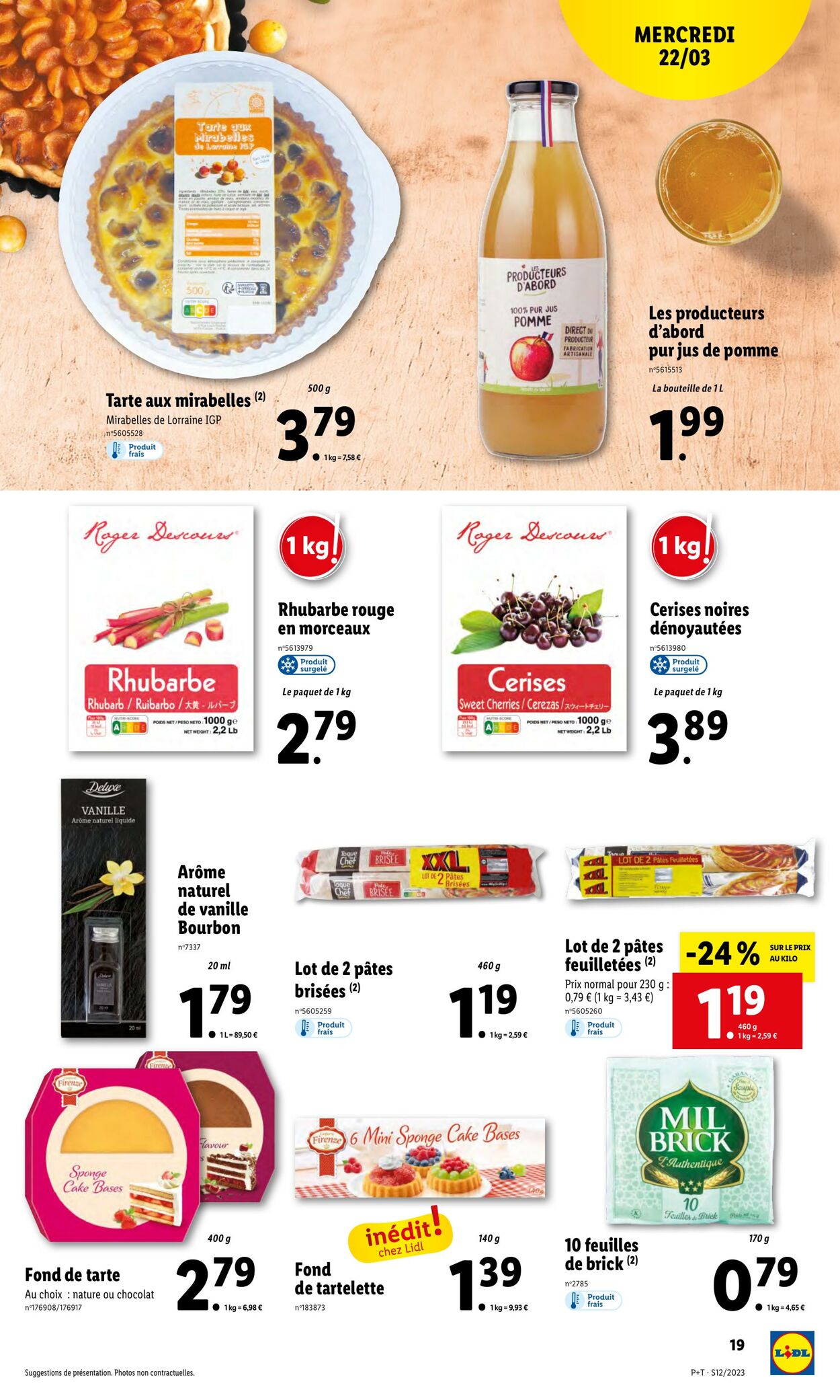 Catalogue Lidl 22.03.2023 - 28.03.2023