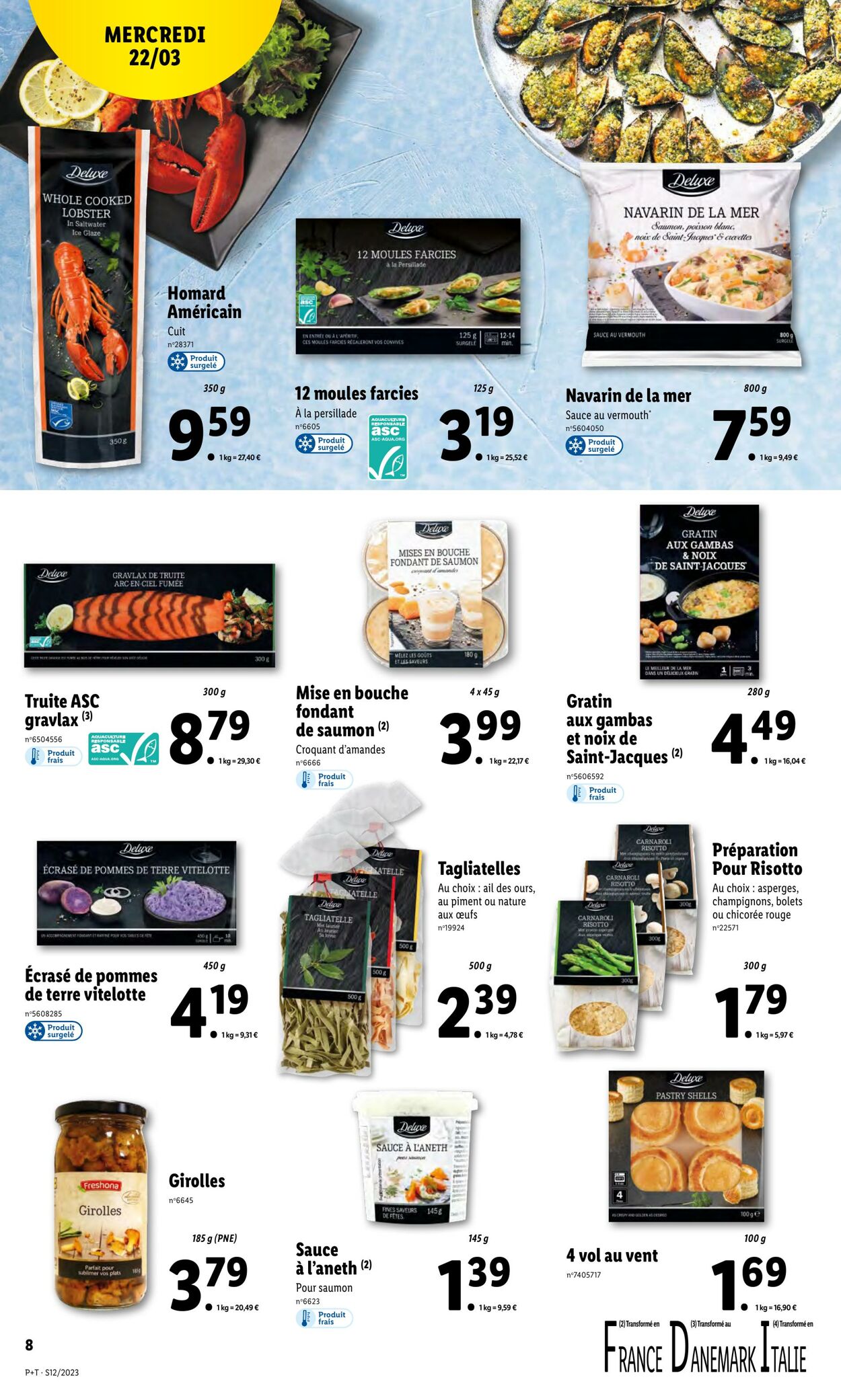 Catalogue Lidl 22.03.2023 - 28.03.2023