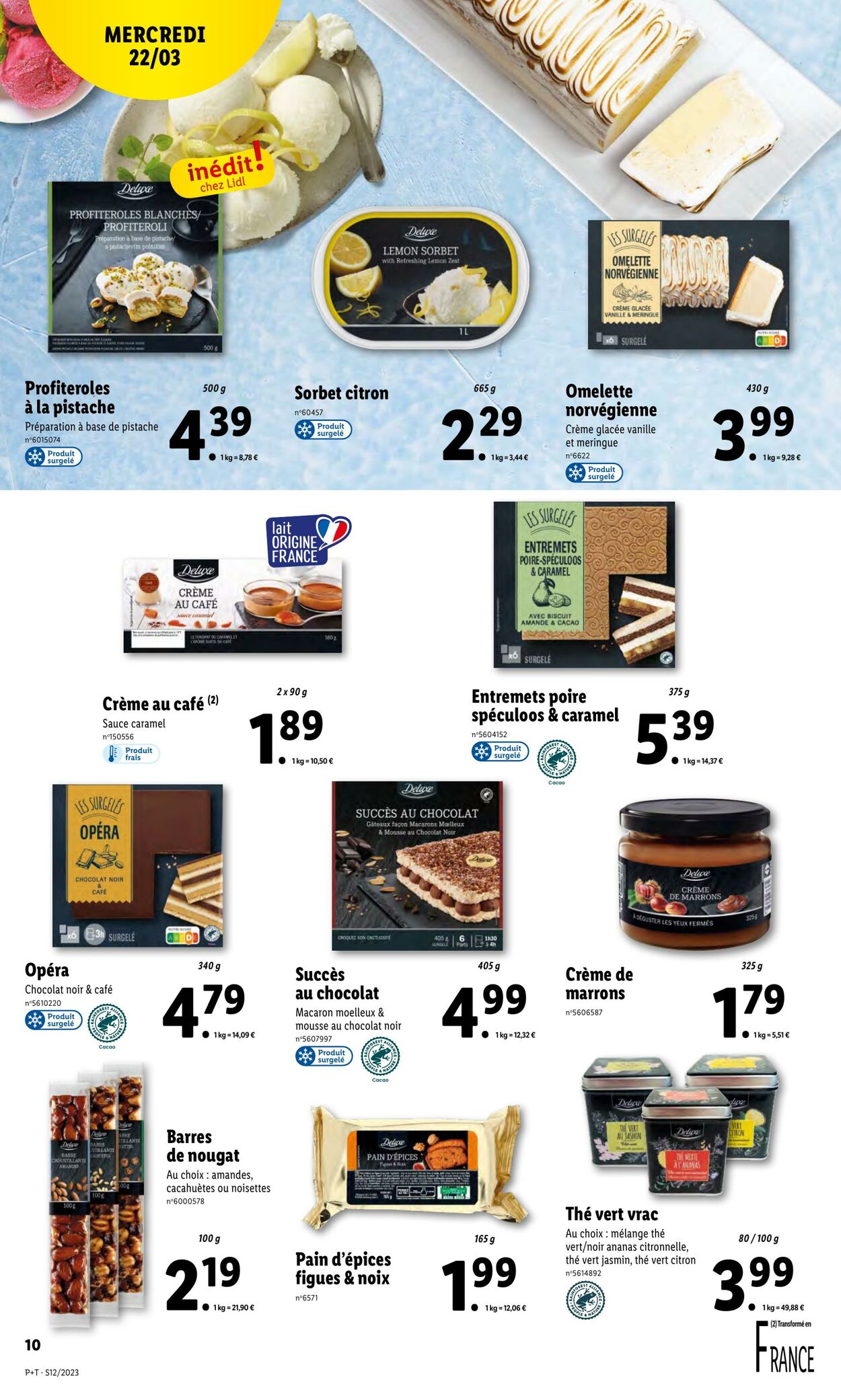 Catalogue Lidl 22.03.2023 - 28.03.2023