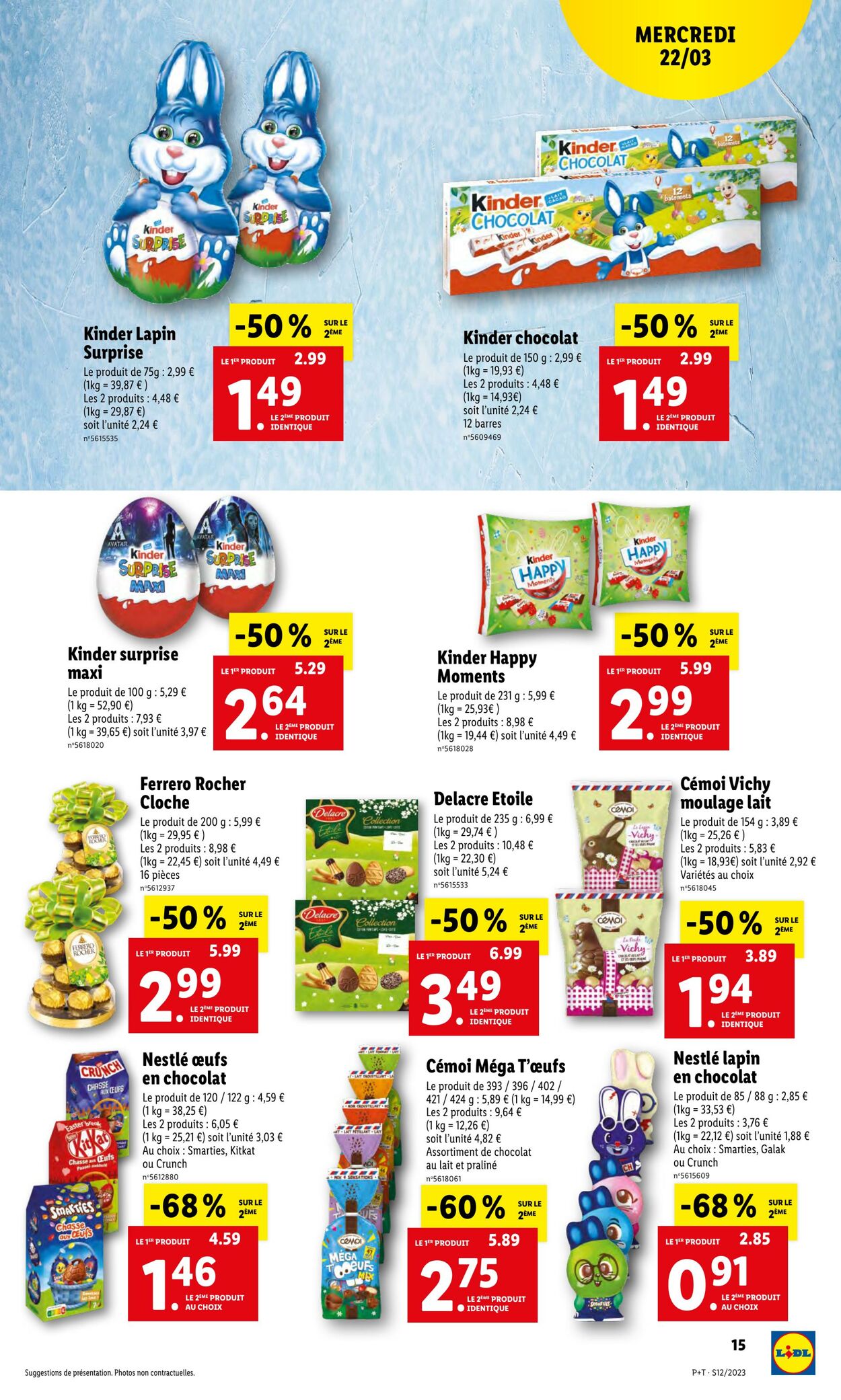 Catalogue Lidl 22.03.2023 - 28.03.2023