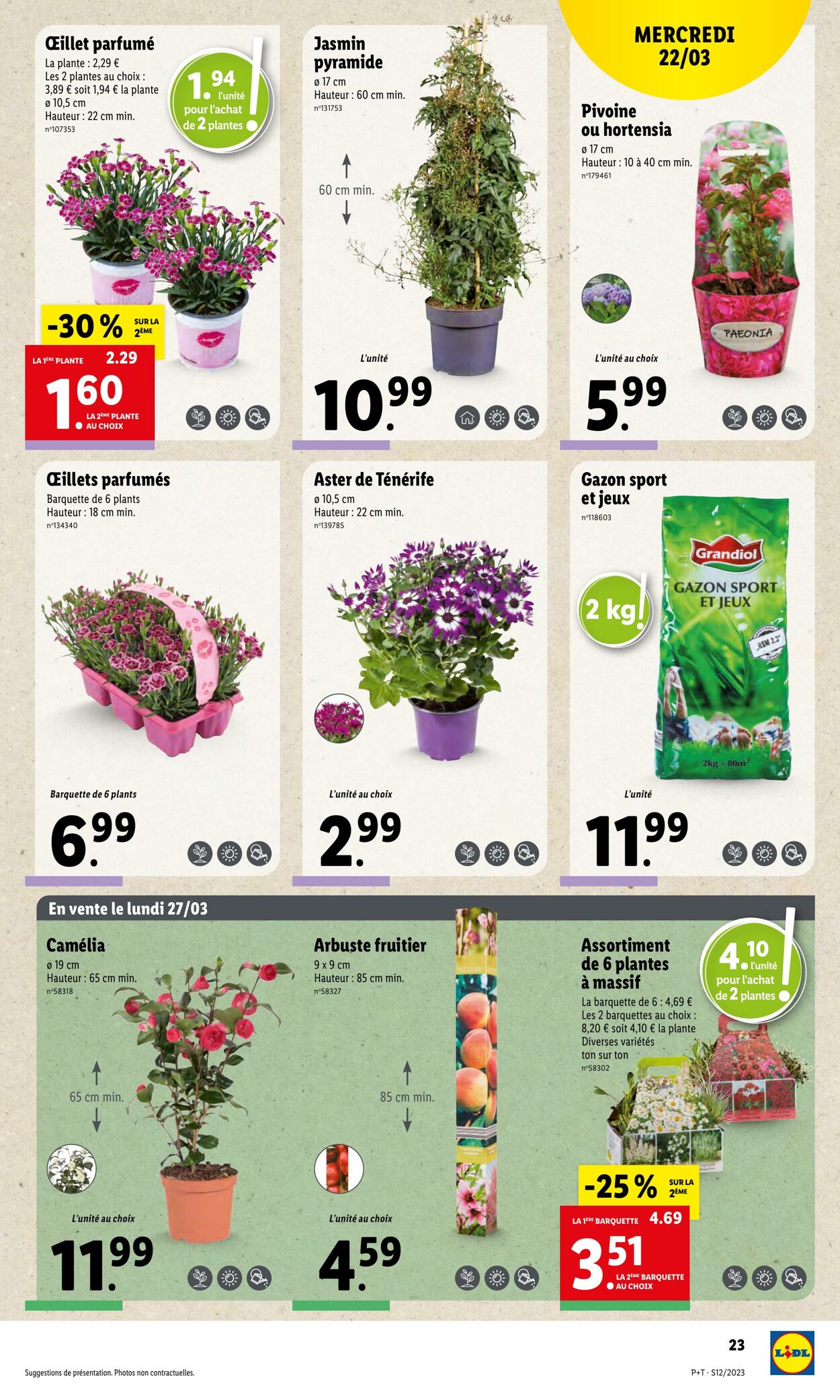 Catalogue Lidl 22.03.2023 - 28.03.2023