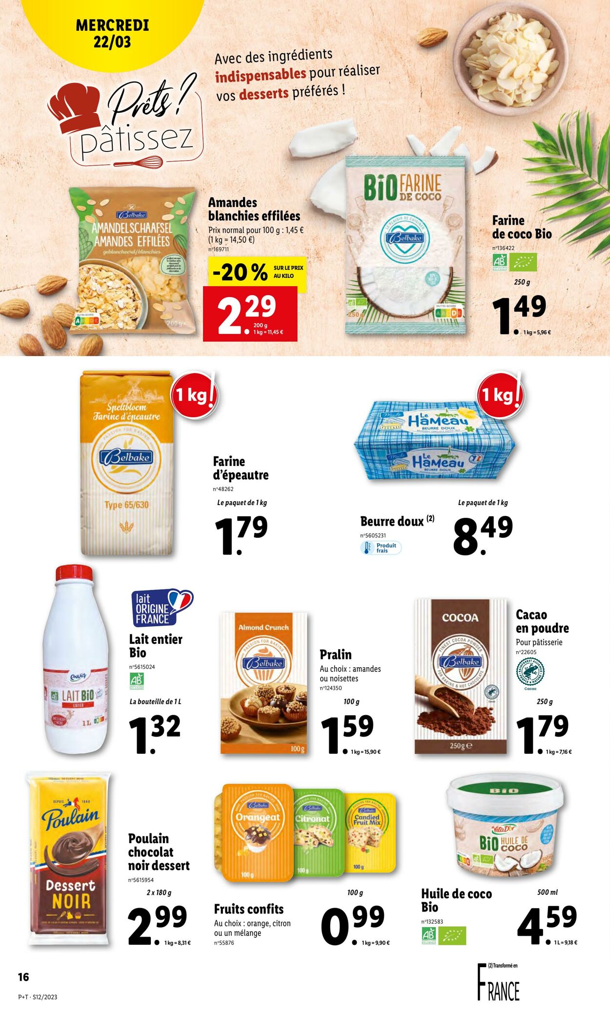 Catalogue Lidl 22.03.2023 - 28.03.2023