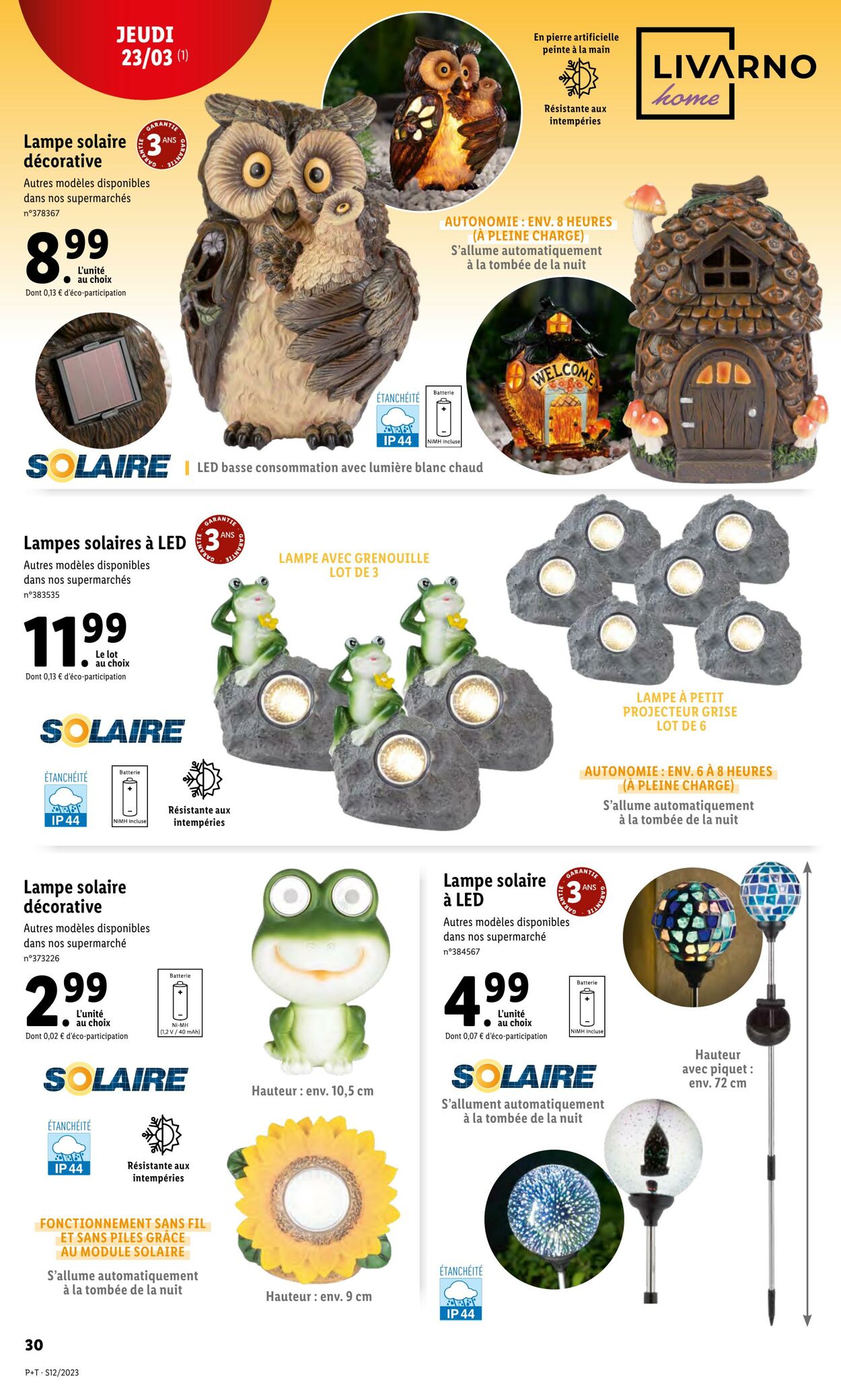 Catalogue Lidl 22.03.2023 - 28.03.2023