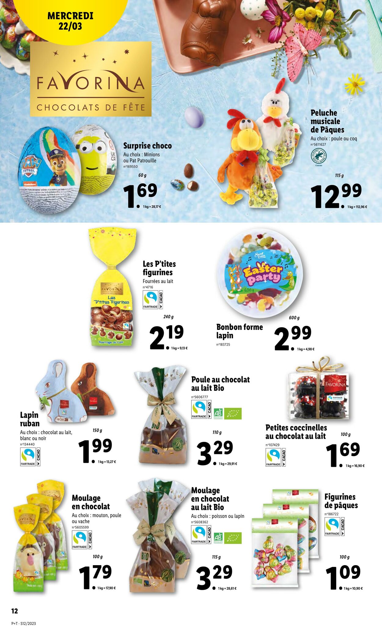 Catalogue Lidl 22.03.2023 - 28.03.2023