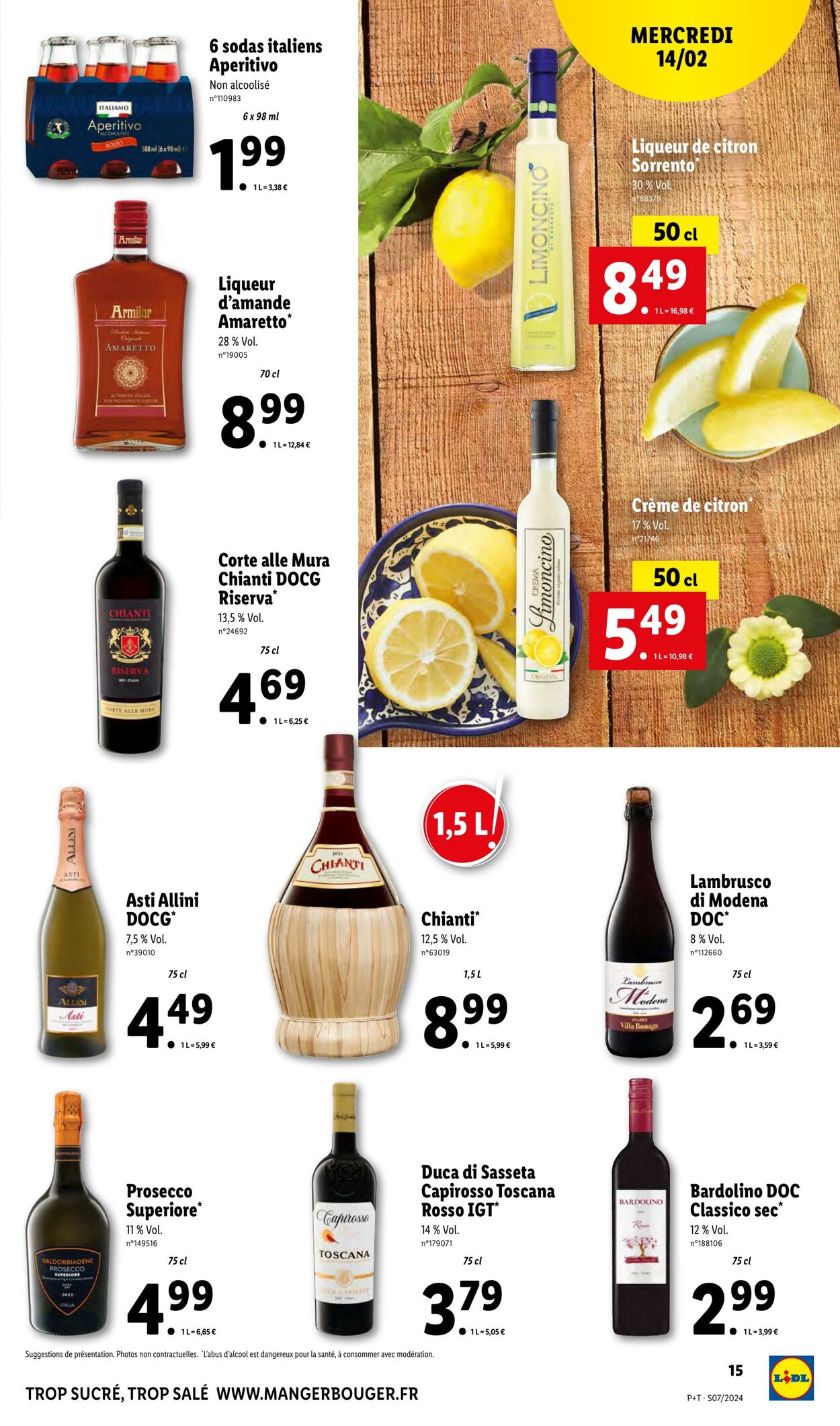 Catalogue Lidl 14.02.2024 - 20.02.2024