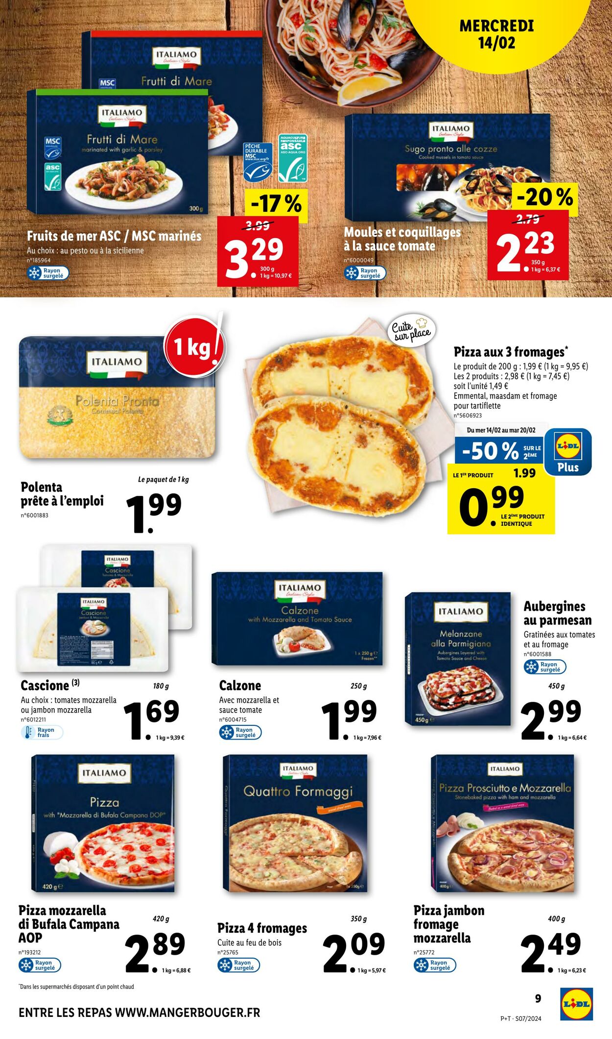 Catalogue Lidl 14.02.2024 - 20.02.2024