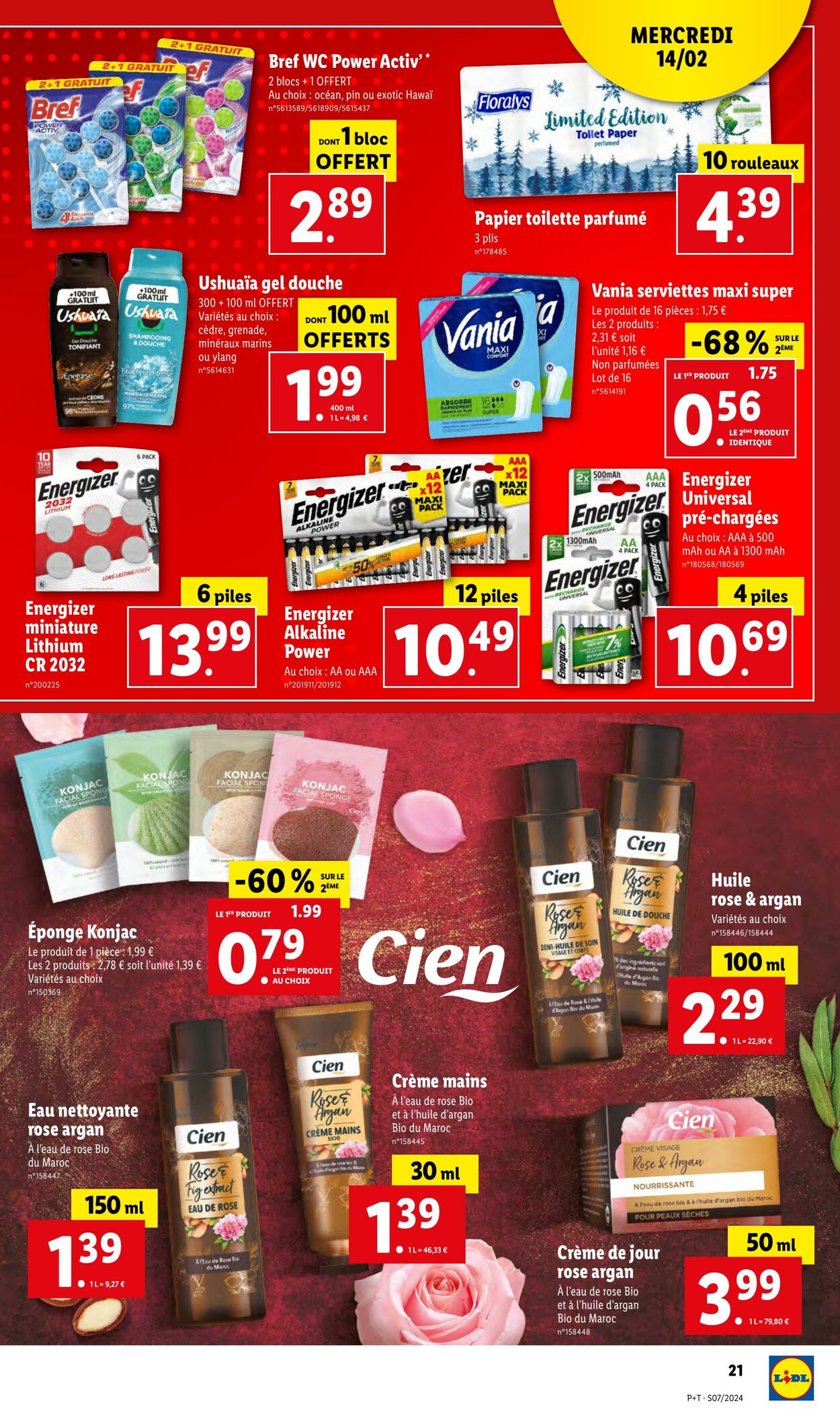 Catalogue Lidl 14.02.2024 - 20.02.2024