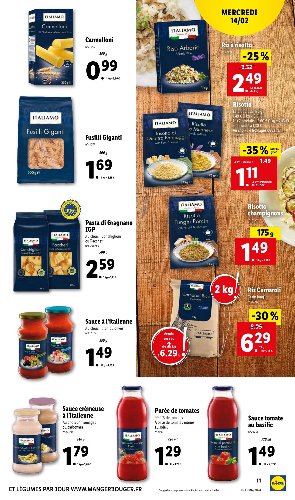 Catalogue Lidl 14.02.2024 - 20.02.2024