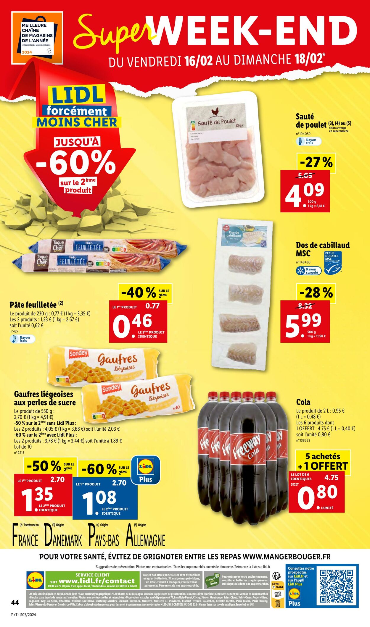 Catalogue Lidl 14.02.2024 - 20.02.2024