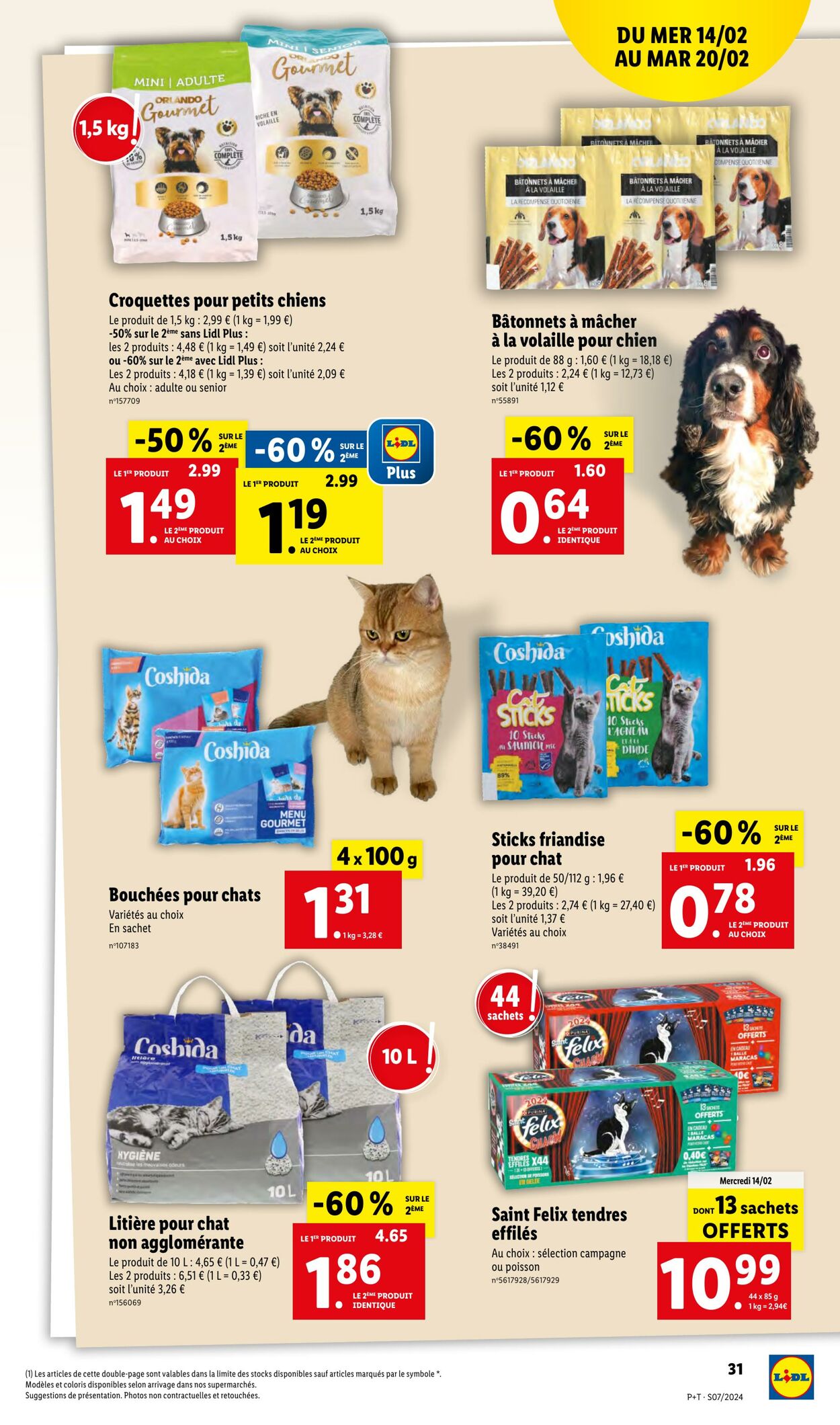 Catalogue Lidl 14.02.2024 - 20.02.2024