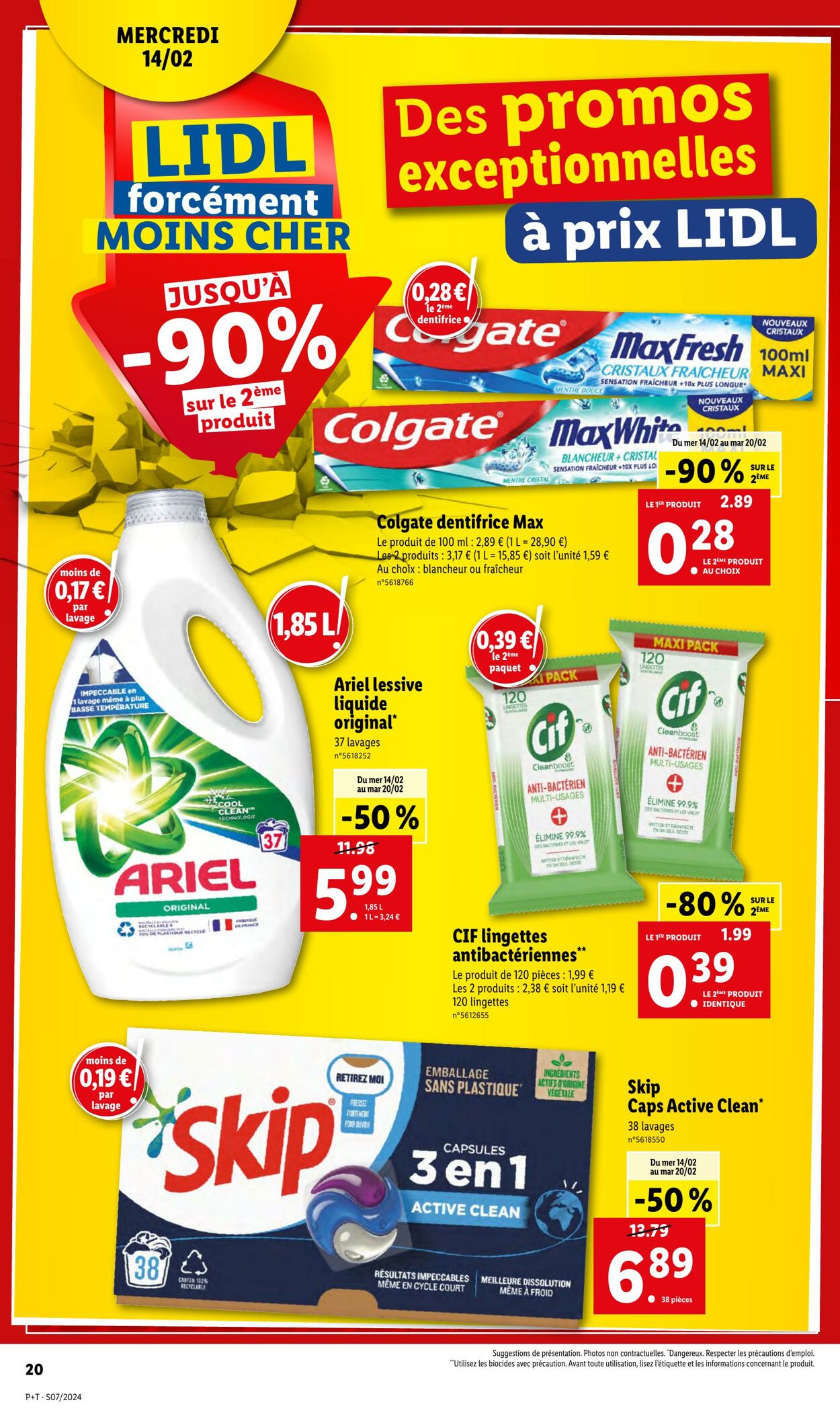 Catalogue Lidl 14.02.2024 - 20.02.2024