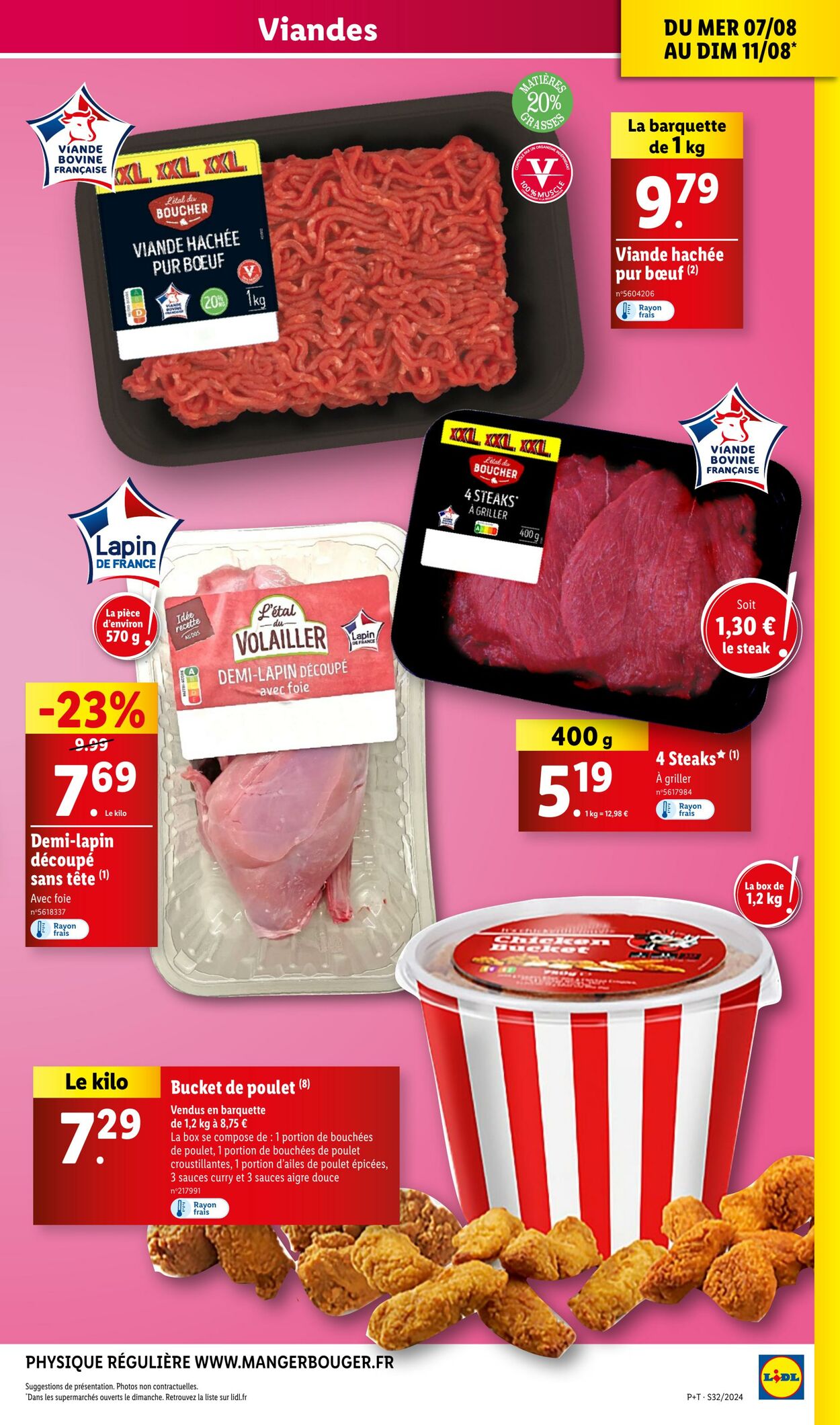 Catalogue Lidl 07.08.2024 - 13.08.2024