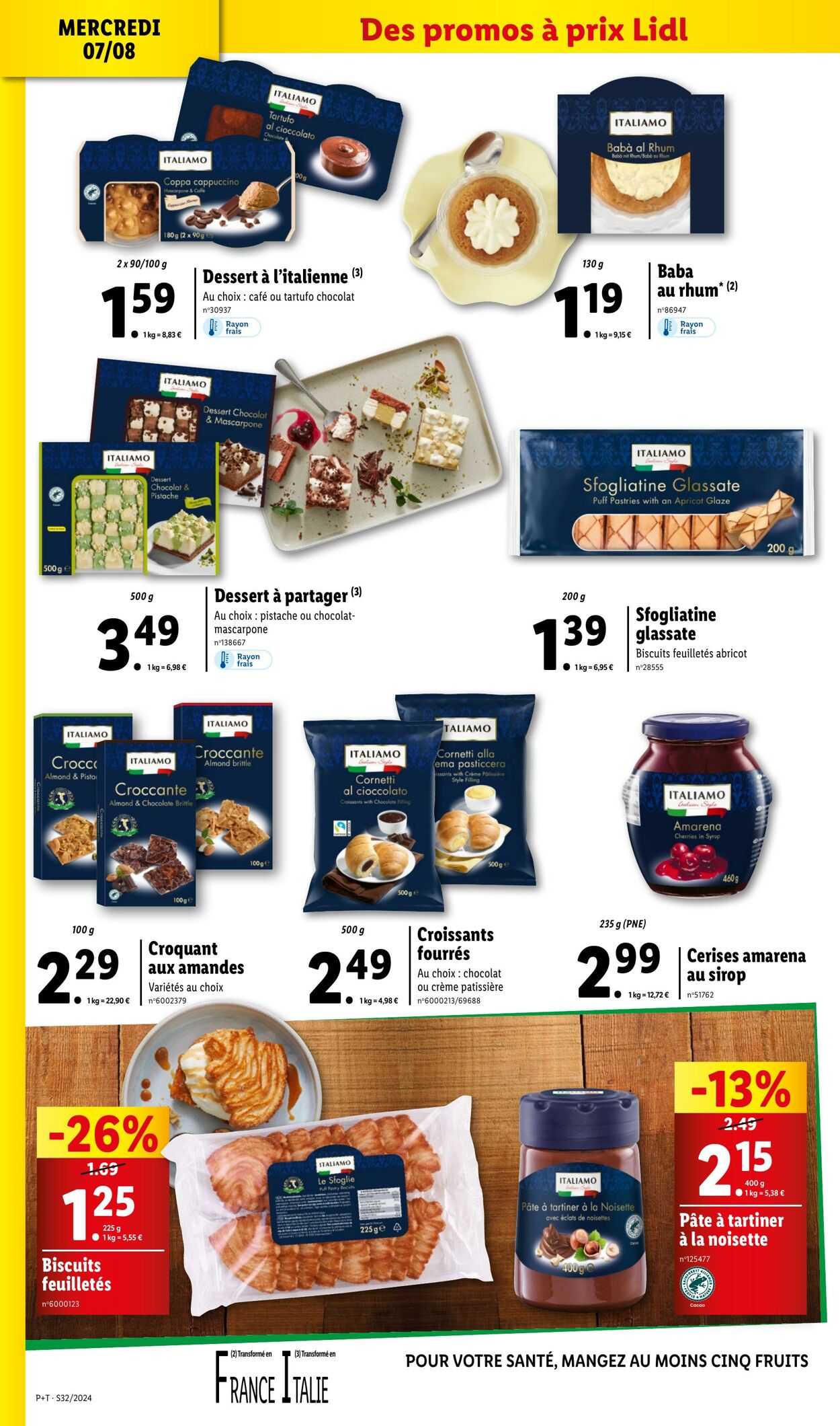 Catalogue Lidl 07.08.2024 - 13.08.2024