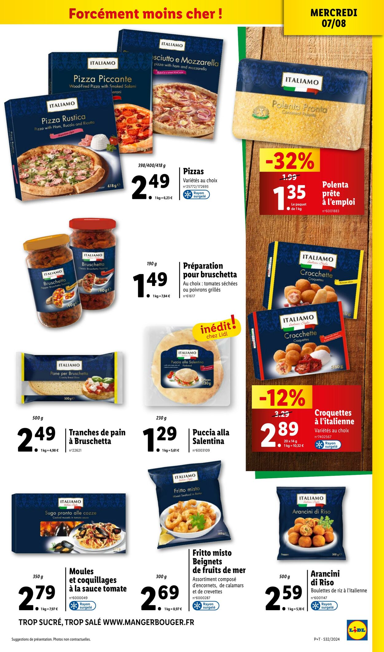 Catalogue Lidl 07.08.2024 - 13.08.2024